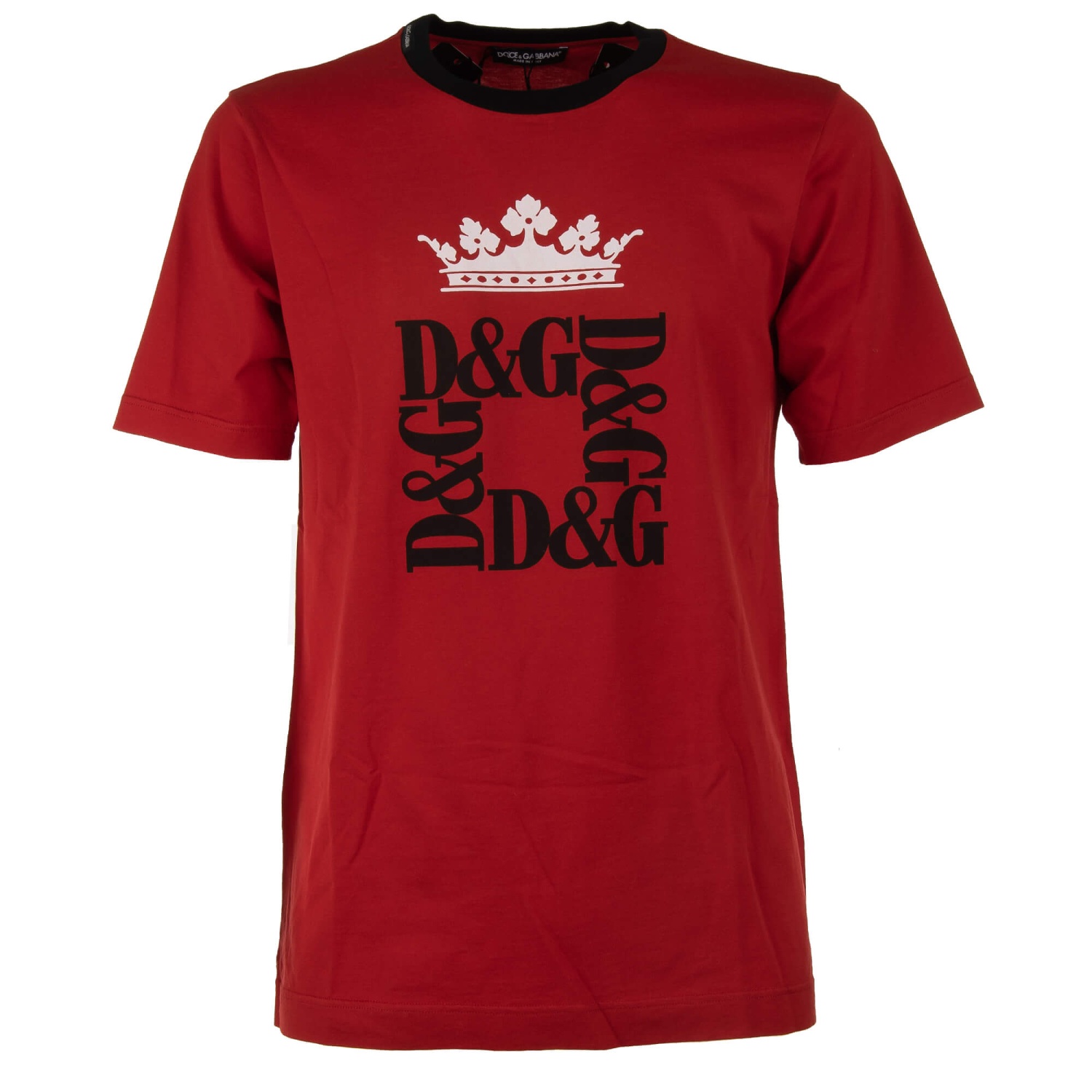 Tシャツ・カットソー DOLCE & GABBANA Cotton t-shirt with lace details Dolce&Gabbana Lace detail cotton t-shirt | The Fashion Square
