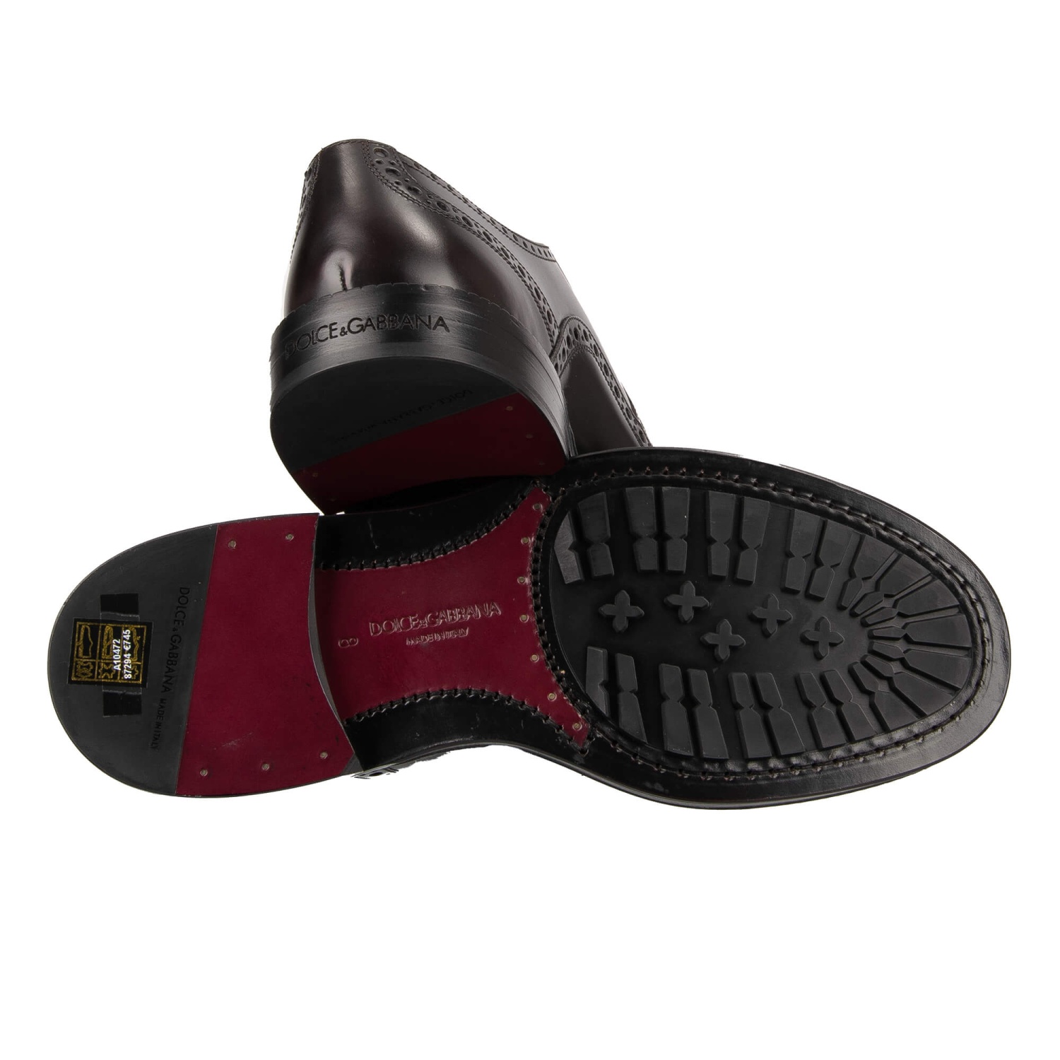 【未使用級】DOLCE & GABBANA エナメル　コインローファー　7.5 未使用級】DOLCE & GABBANA エナメル コインローファー 7.5