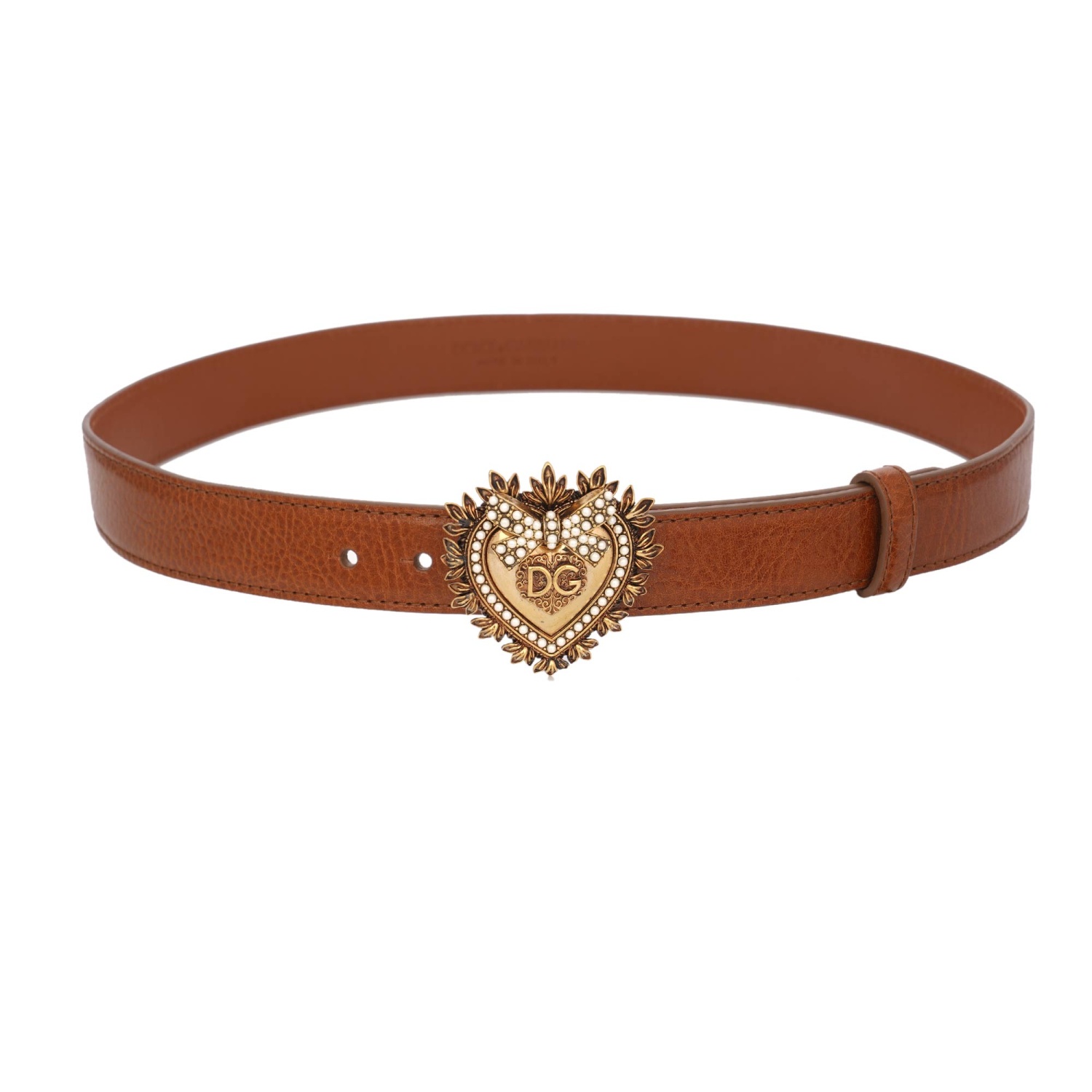Dolce and gabbana heart belt hot sale