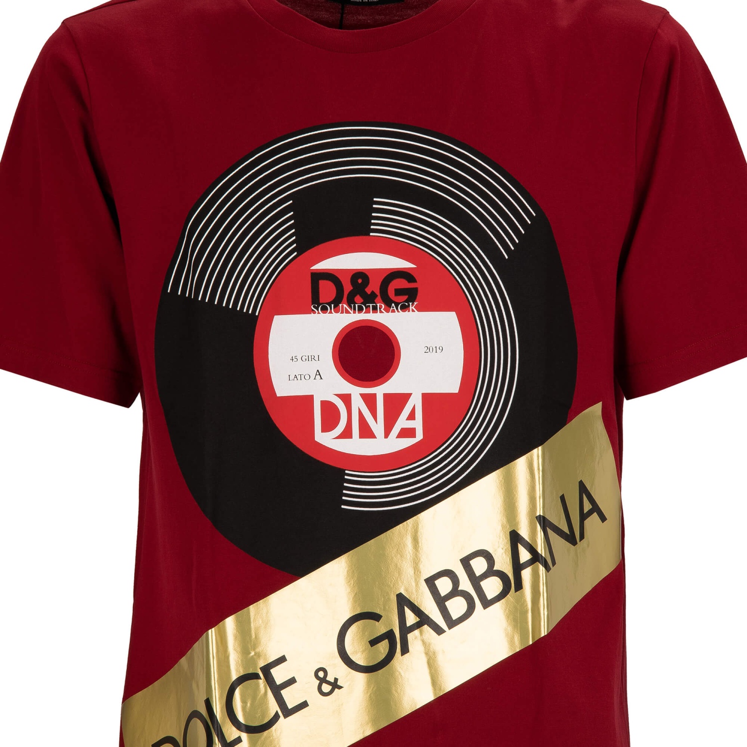 【Dolce&Gabbana】TシャツジャージーDGロゴパッチ【関税送料込】 ブラックのボーイズ DGロゴ ジャージー Tシャツ | Dolce&Gabbana®