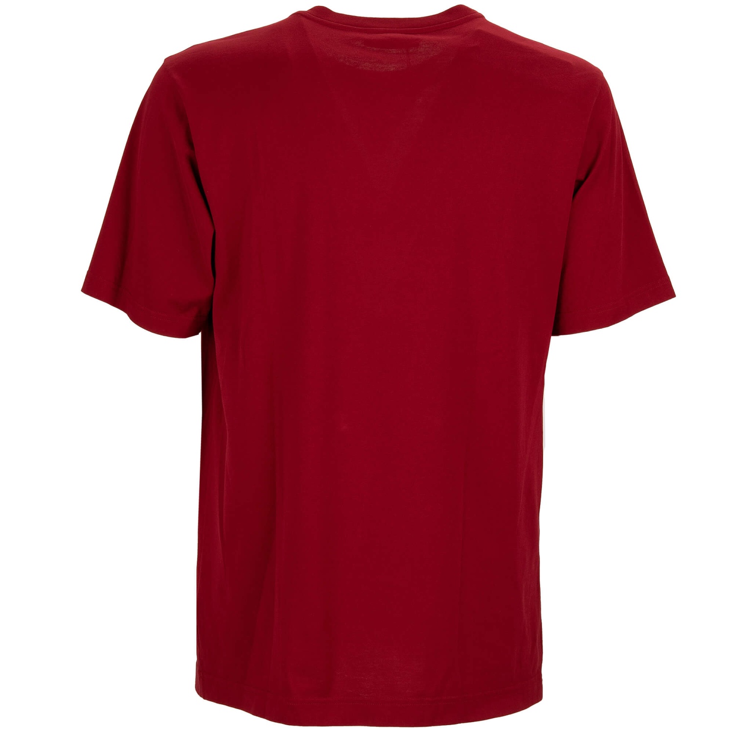 Dolce & Gabbana Cotton Dg Logo Dj Plate T-Shirt Dg Red Gold