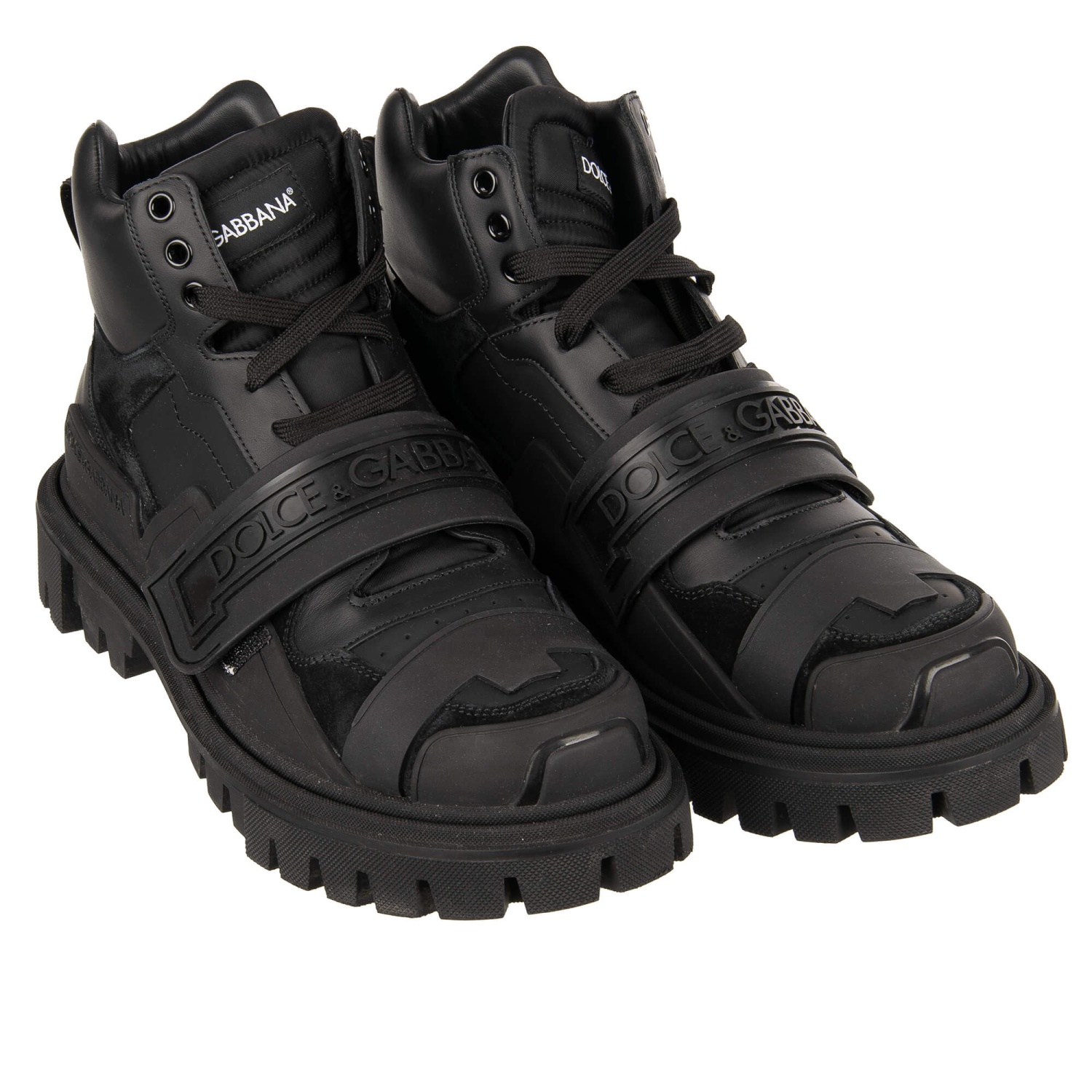 Dolce & Gabbana ロゴ ハイトップ トレッキングスニーカー DOLCE & GABBANA DG Logo Hi Trekking Sneaker Boots Shoes