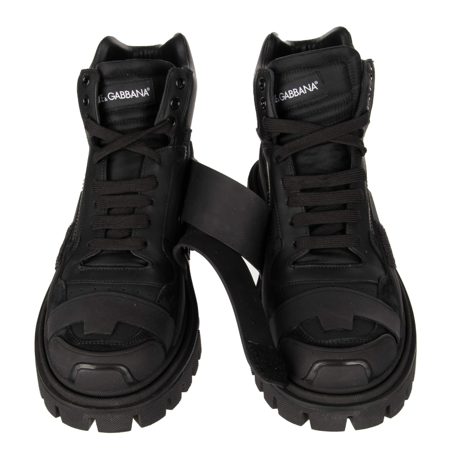 DOLCE & GABBANA DG Logo Hi Trekking Sneaker Boots Shoes