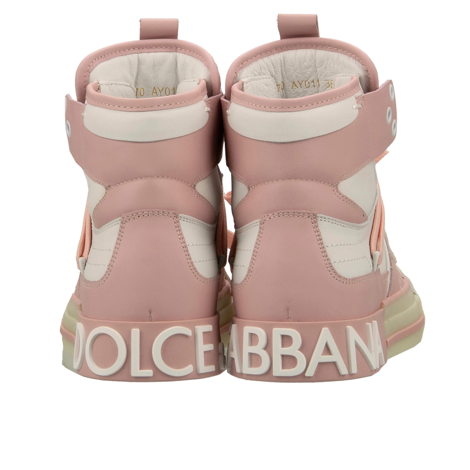 DOLCE & GABBANA DG Logo High Top Sneaker Shoes PORTOFINO DOLCE & GABBANA DG Logo High Top Sneaker Shoes PORTOFINO