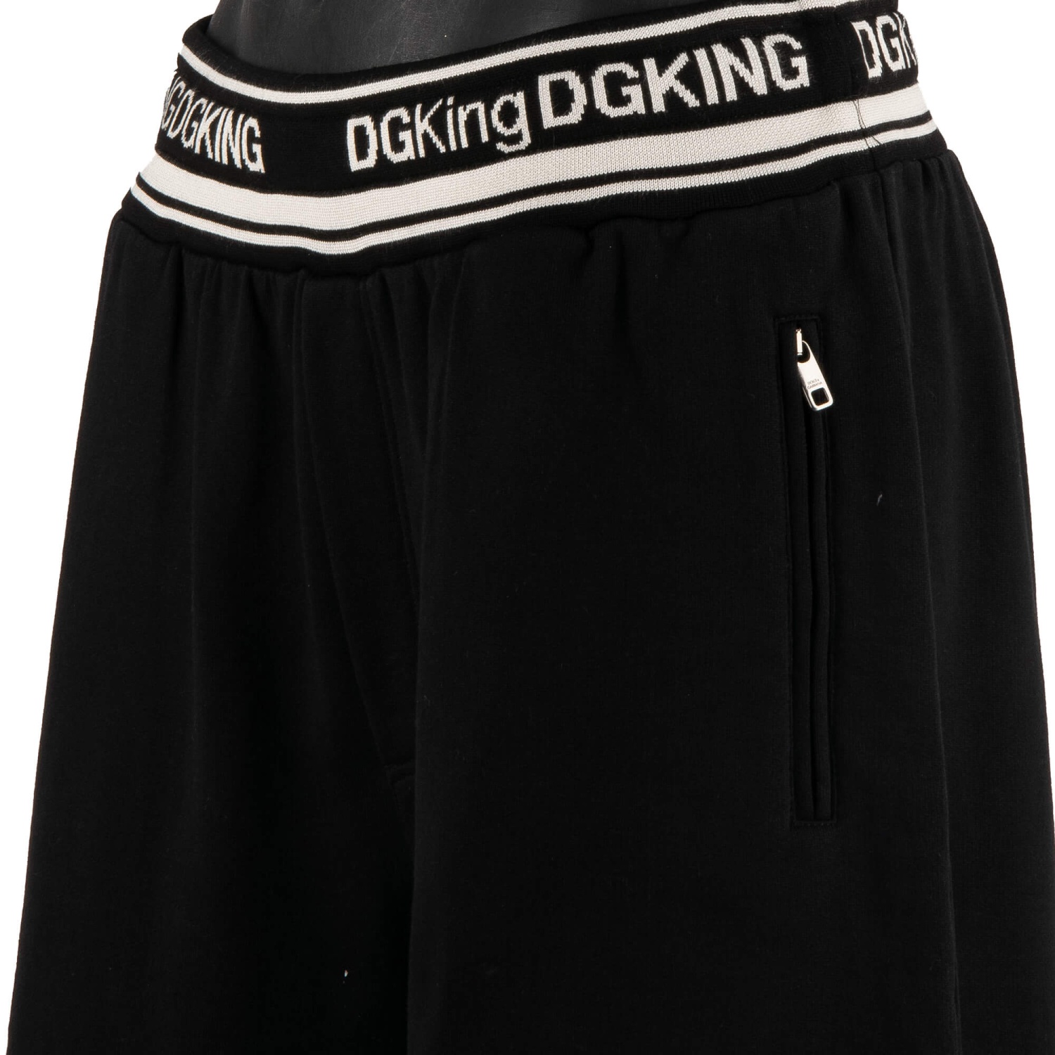 DOLCE & GABBANA DG Logo King Family Cotton Sweatshorts