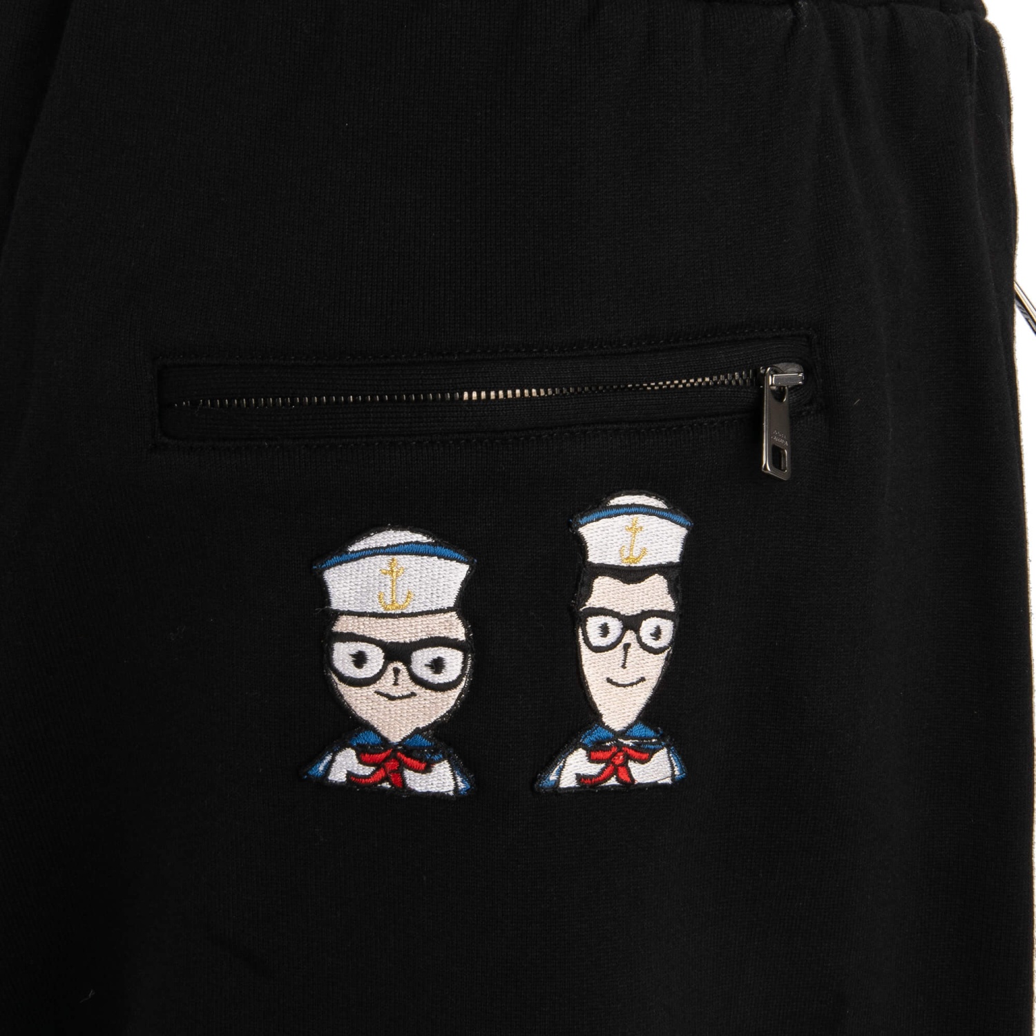 DOLCE & GABBANA DG Logo King Family Cotton Sweatshorts