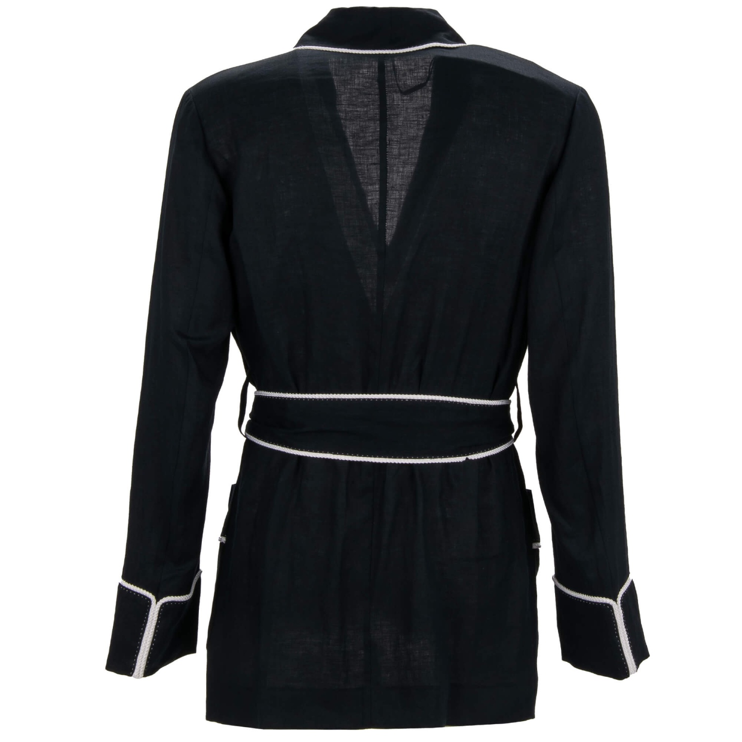 ジャケット Dolce & Gabbana 'Dolce' blazer DOLCE & GABBANA Crystal Crown Napoleon Bee Velvet Blazer