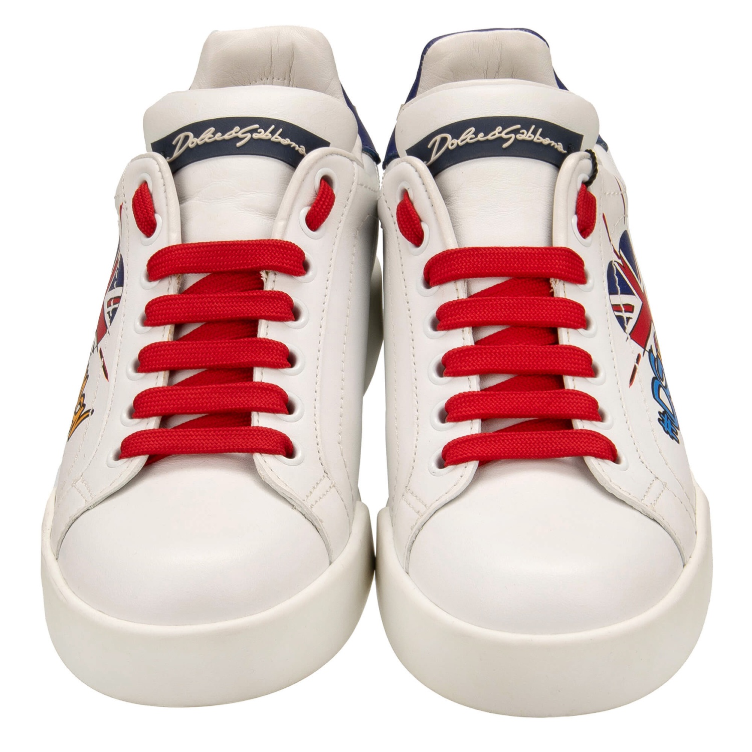 DOLCE & GABBANA DG Logo Loves London Low-Top Sneaker Shoes