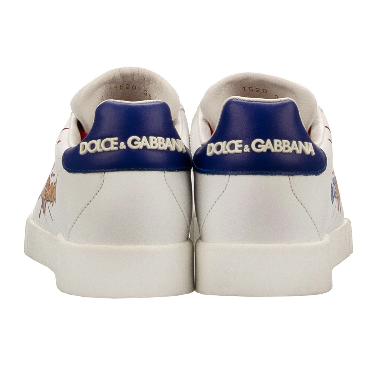 DOLCE & GABBANA DG Logo Loves London Low-Top Sneaker Shoes DOLCE & GABBANA DG Logo Loves London Low-Top Sneaker Shoes