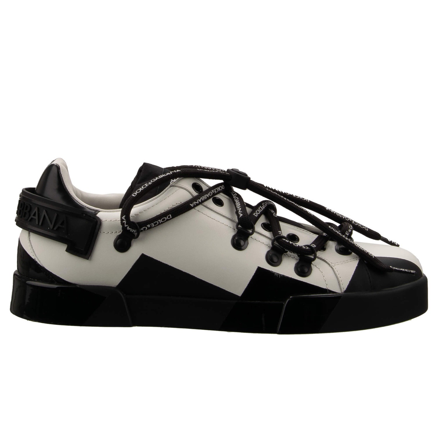 スニーカー DOLCE&GABBANA DG LOGO SNEAKERS DOLCE & GABBANA Men's Leather Padded Low Top Sneakers