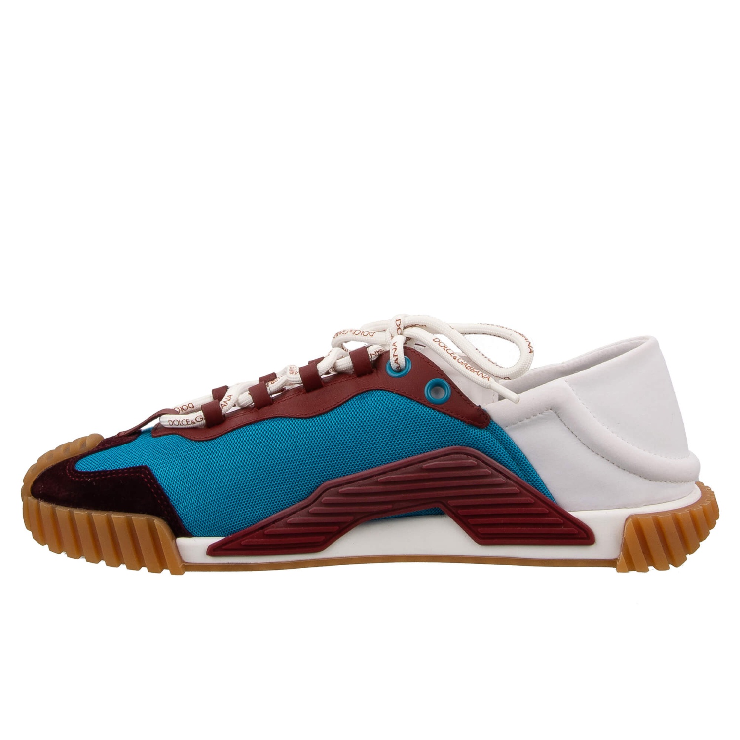 Dolce & Gabbana NS1 スニーカー DGロゴ 本革レザー ブラウン DOLCE & GABBANA DG Logo Low-Top Men Sneaker Shoes NS1 Blue