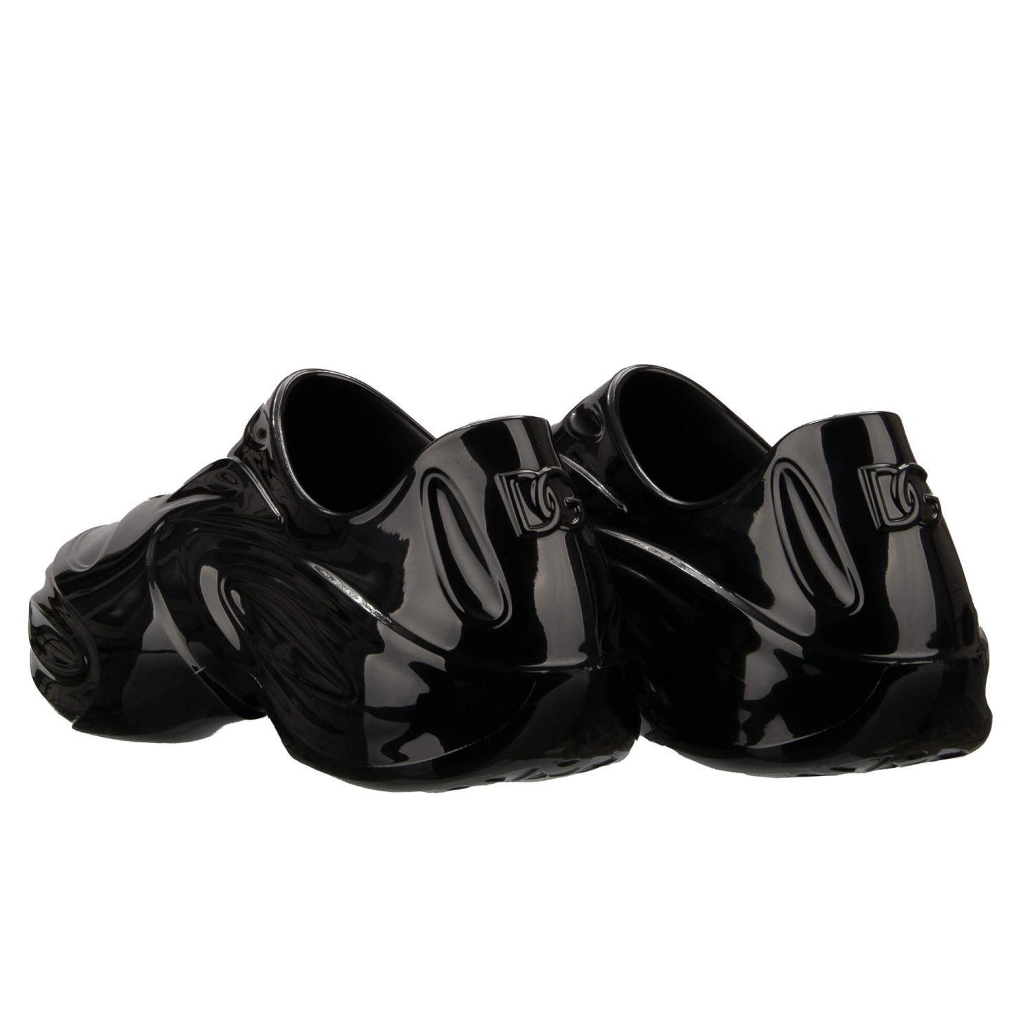 DOLCE & GABBANA DG Logo Low-Top Leder Sneaker Schuhe ALTA