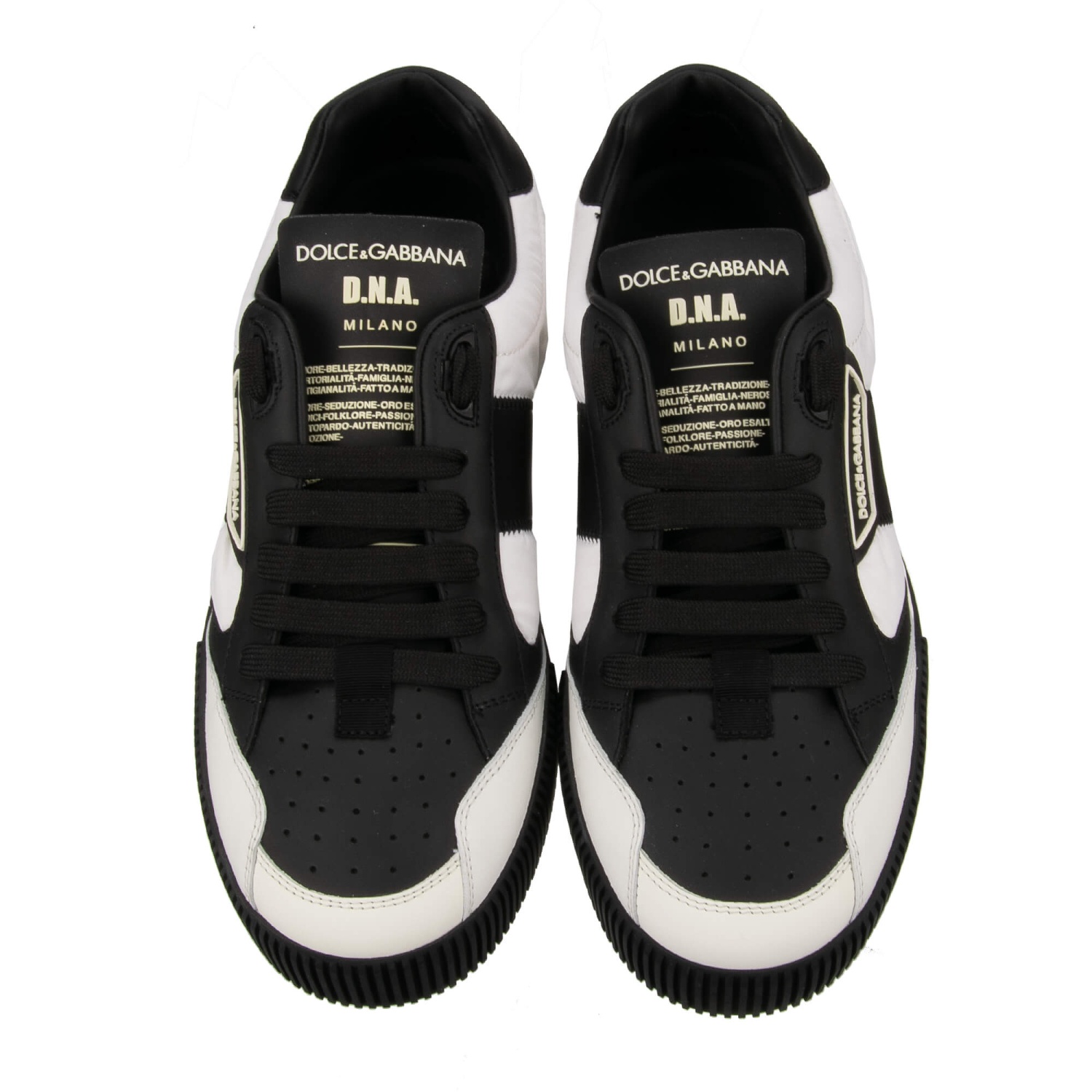 Dolce & Gabbana G8PB8TG7K4WW0800 関税送料込 DOLCE & GABBANA DG Logo Low-Top Leder Sneaker Schuhe NEW