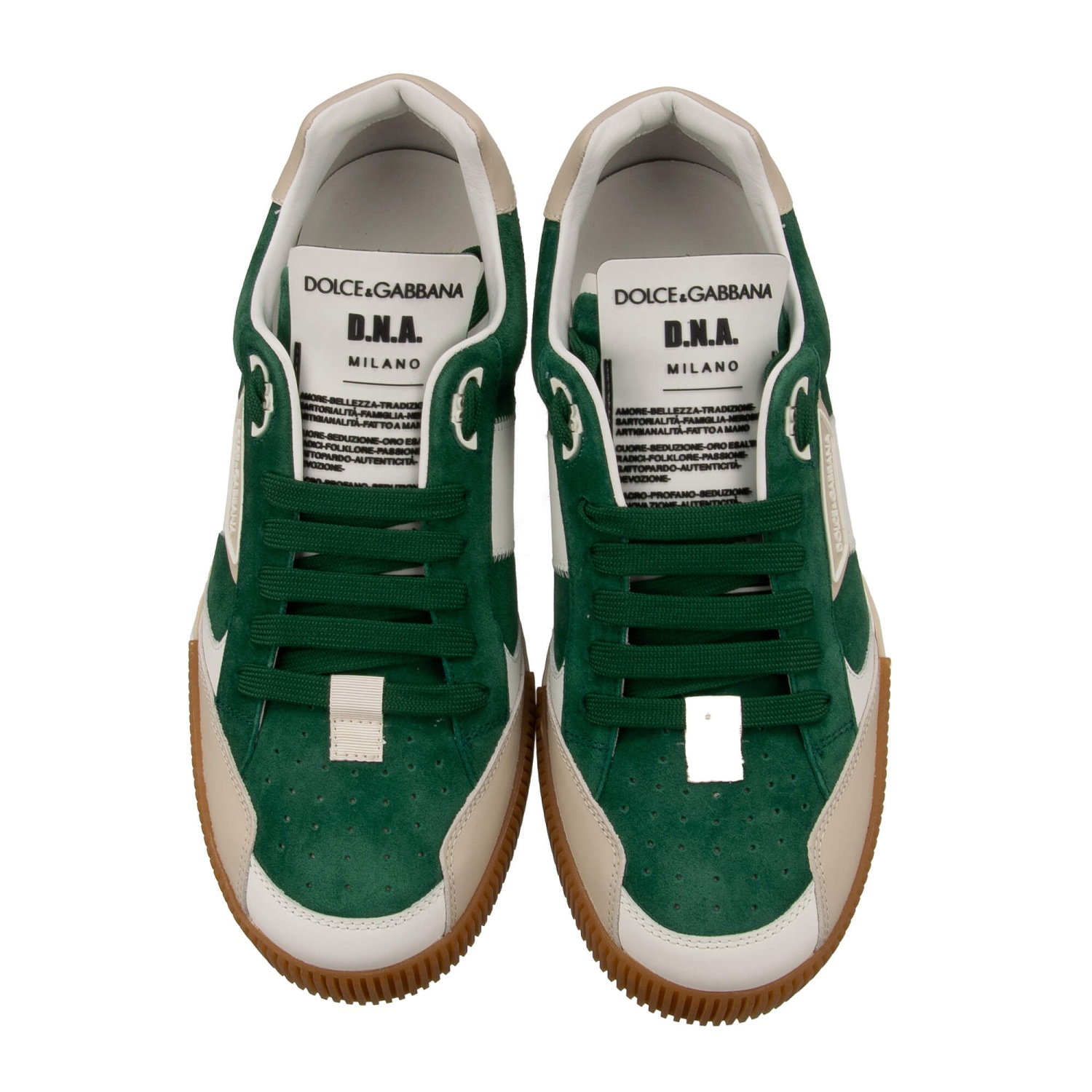 D&G (D.N.A)Milano DOLCE & GABBANA DG Logo Low Top Sneaker Shoes NEW MIAMI  main image 4