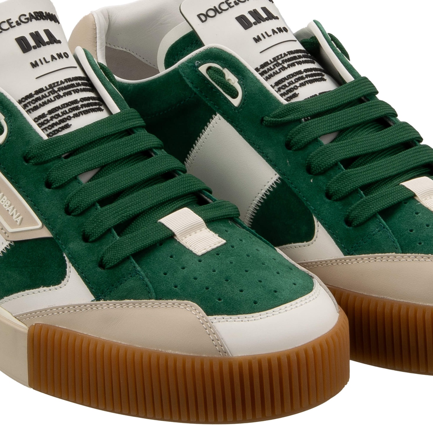 DOLCE & GABBANA DG Logo Low Top Sneaker Shoes NEW MIAMI