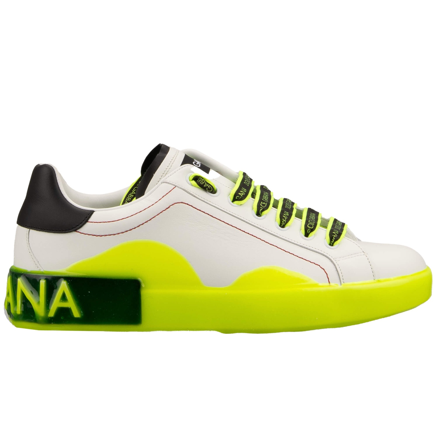 DOLCE & GABBANA DG Logo Man Sneaker Shoes PORTOFINO White
