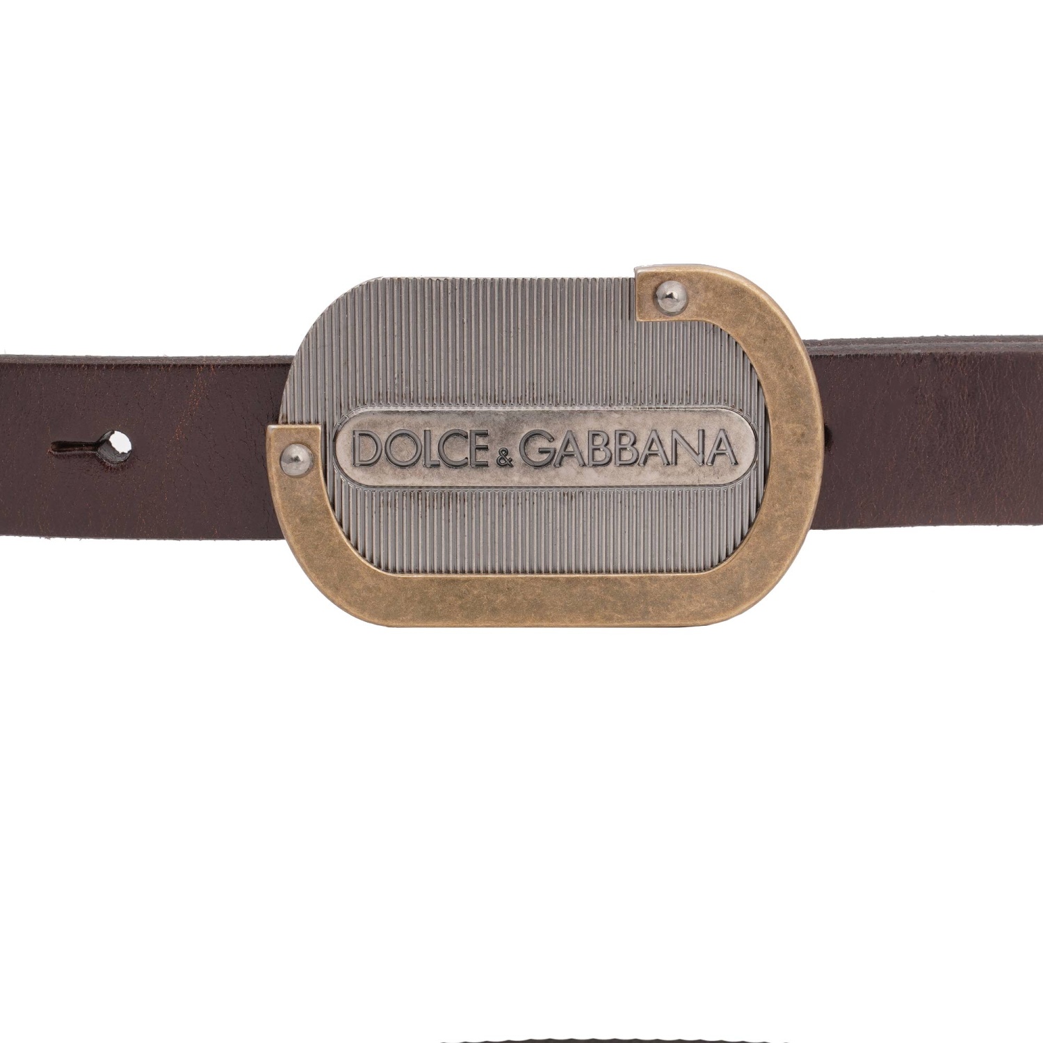 DOLCE&GABBANA ベルト/95 DOLCE-GABBANA-DG-Logo-Metal-