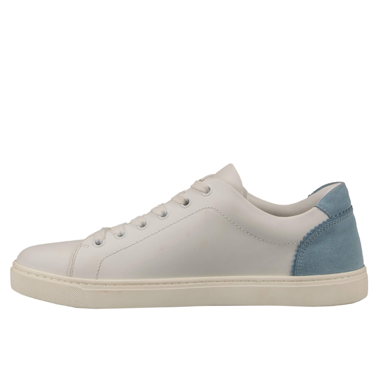 スニーカー DOLCE e GABBANA Leather sneakers with lateral logo patch DOLCE & GABBANA DG Logo Patch Leather Suede Sneaker LONDON