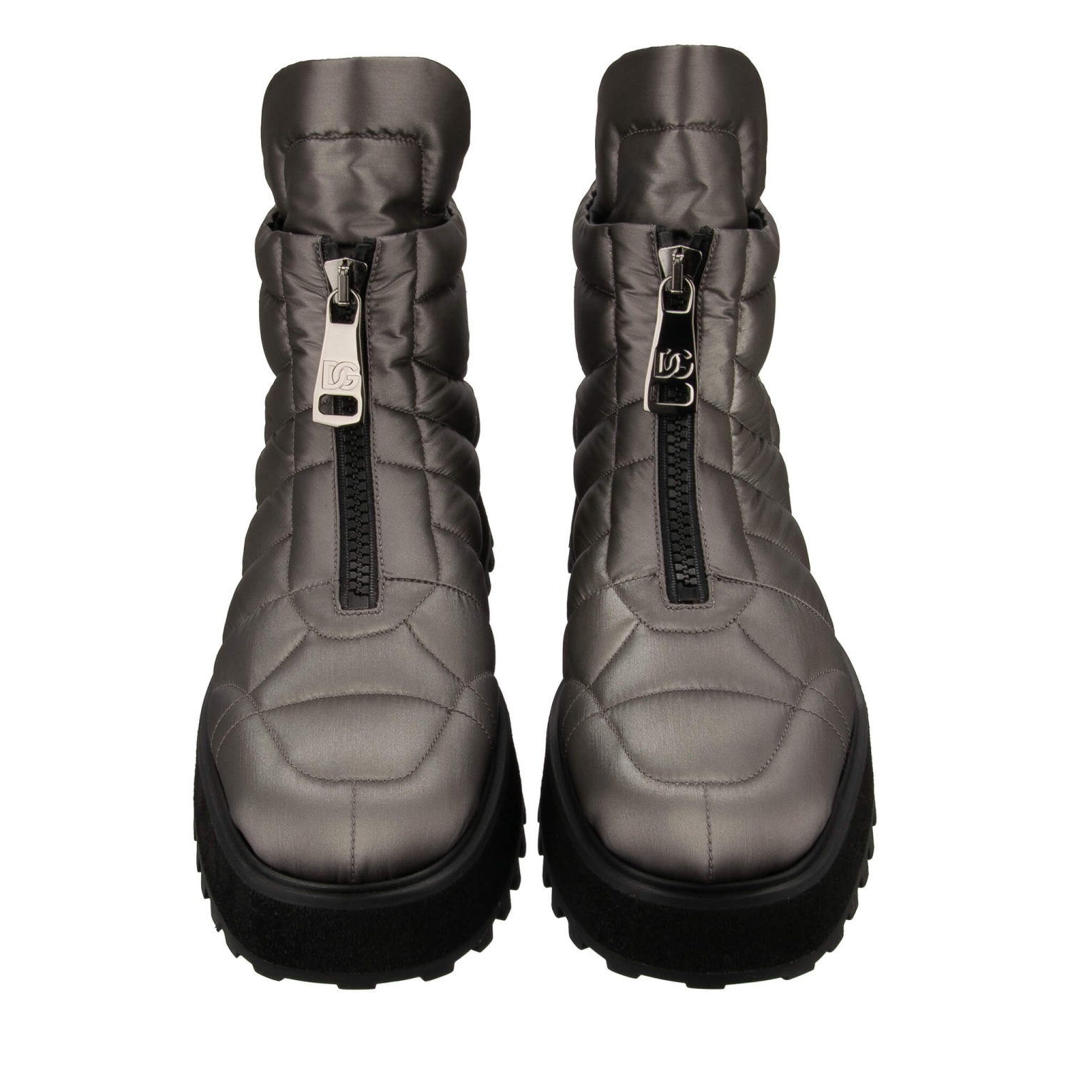 Bottines Dolce & Gabbana Michelangelo — Cuir Noir, Logo DG, Neuves Avec Emballage, Tailles Variables