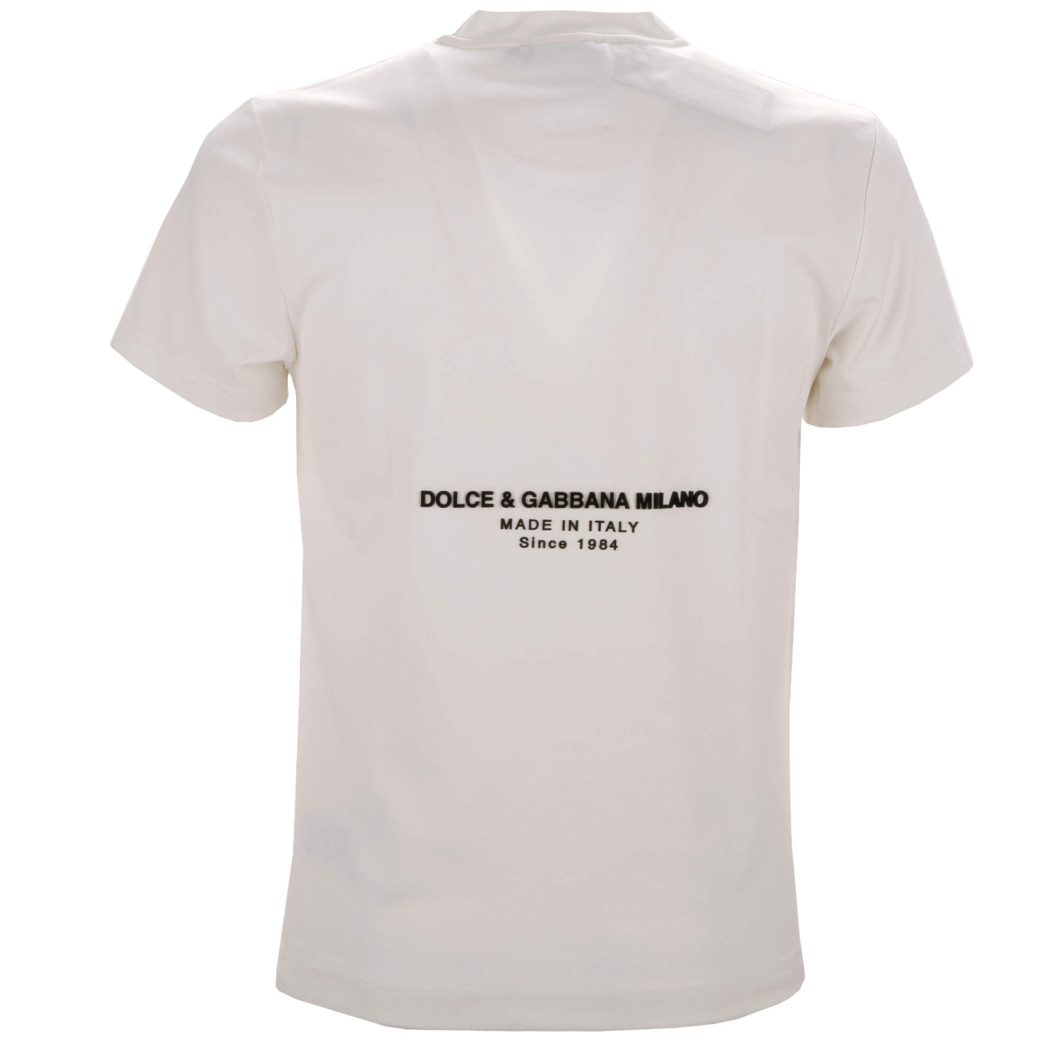 DOLCE & GABBANA DG Logo Sfera Ebbasta Dollar Euro Cotton T