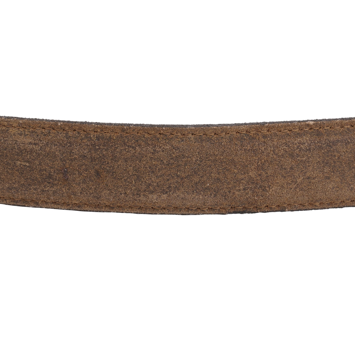 Dolce & Gabbana Brown Leather Silver Hardware Logo Belt XS Authentic Dolce & Gabbana Black Patent Leather Belt Silver  main image 4