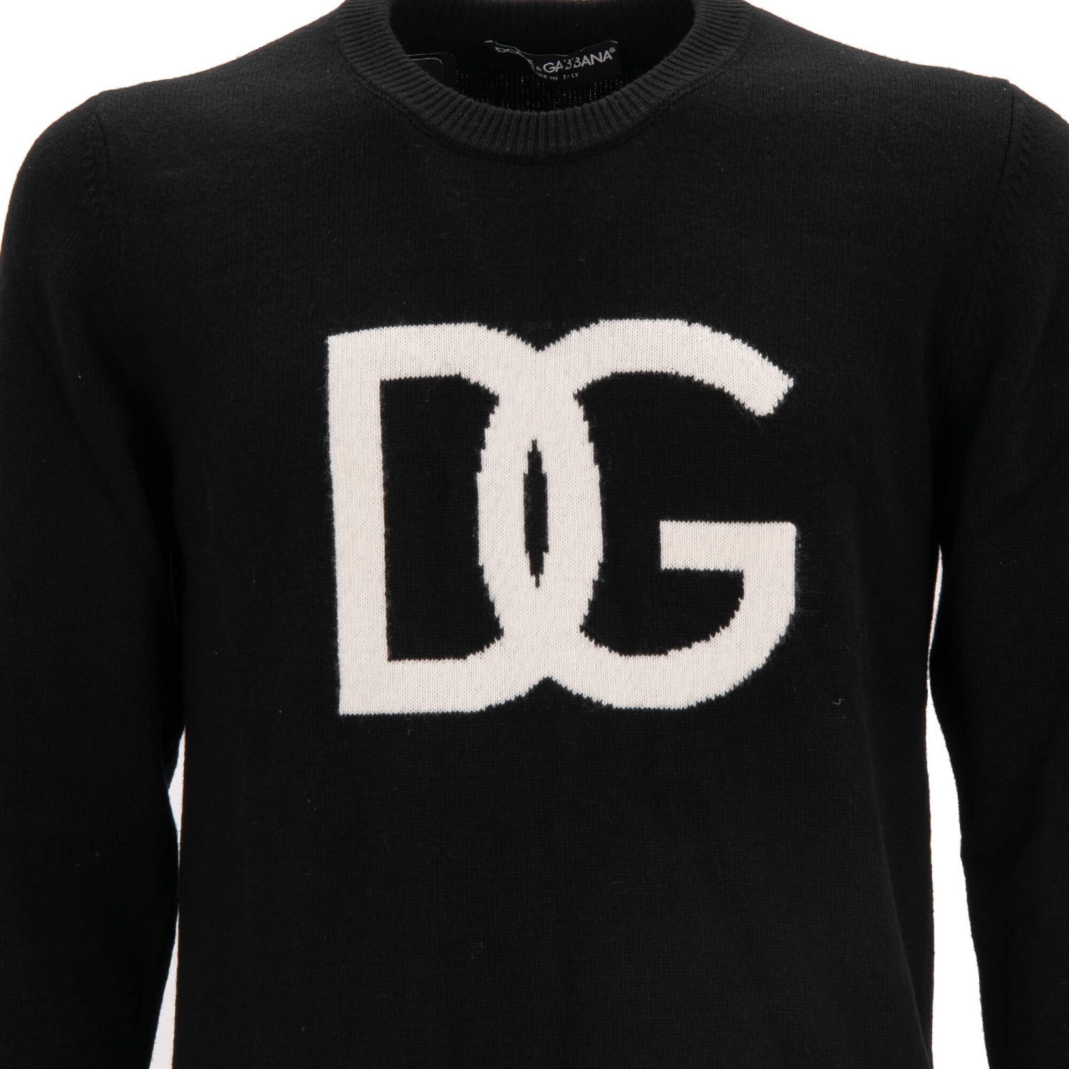 パーカー・フーディ Dolce & Gabbana Dolce & Gabbana Sweaters White DOLCE & GABBANA Sweater White Cotton Panda Hooded Pullover