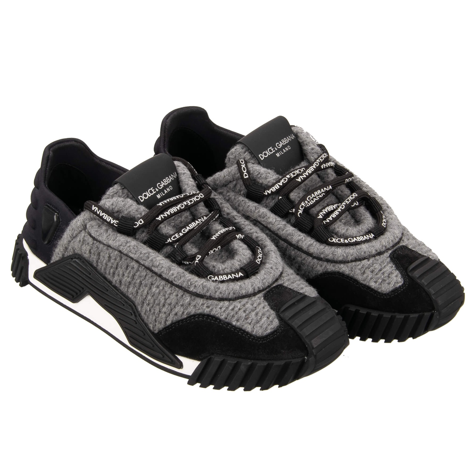 スニーカー Dolce & Gabbana Ns 1 Grey Nylon Blend Sneakers Dolce & Gabbana Ns 1 Grey Nylon Blend Sneakers | ModeSens