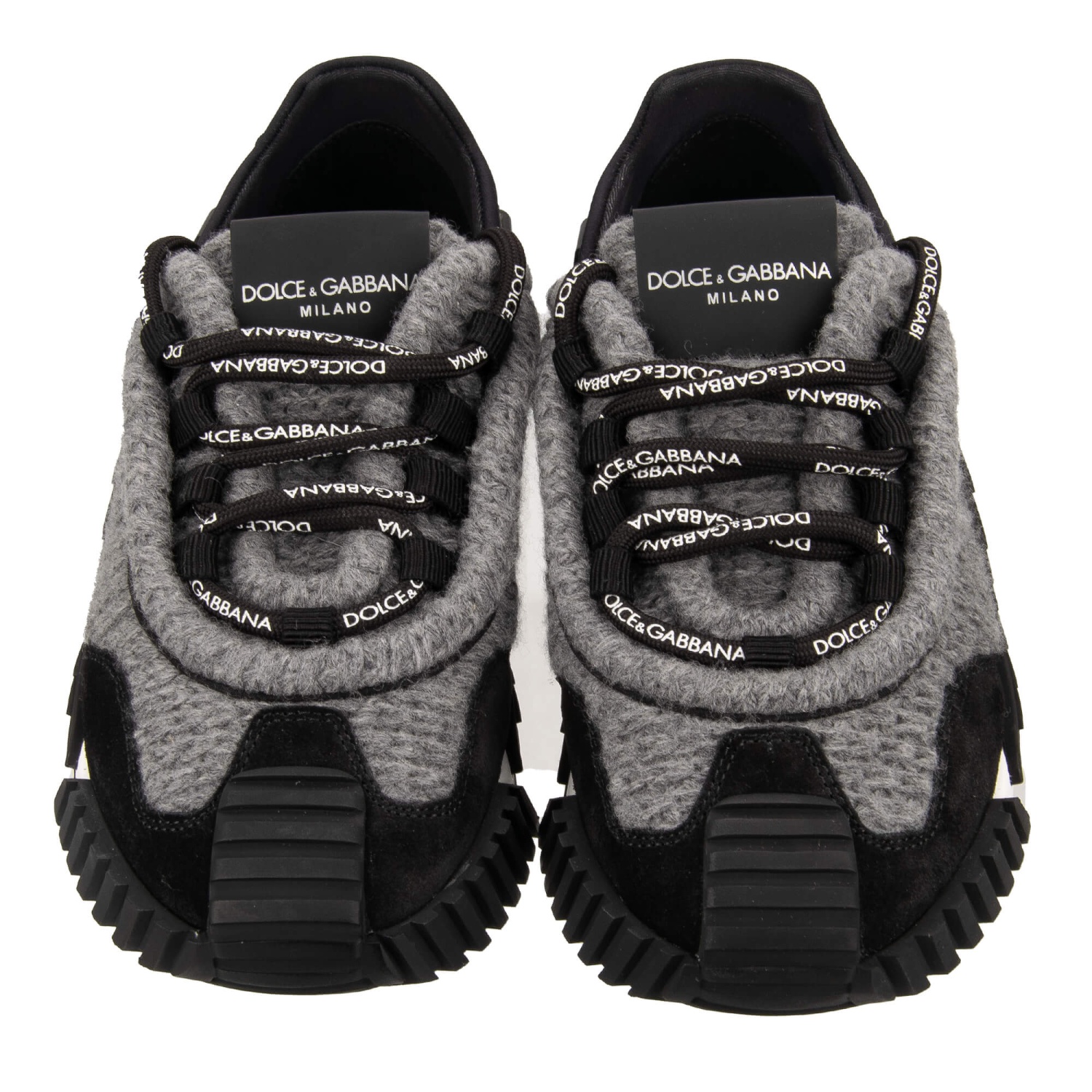DOLCE & GABBANA DGロコレスアッフスニカ CS2288A5355 8I050 Mixed-material DG CUSHION sneakers in Multicolor for Men