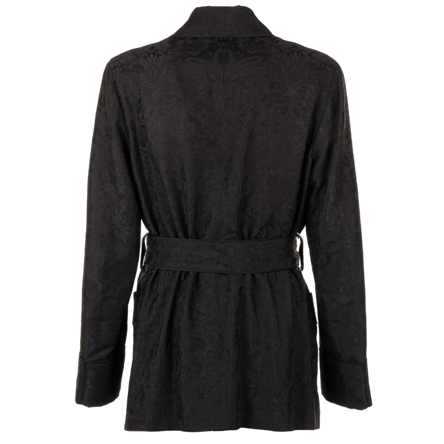 Veste Légère Dolce & Gabbana Extra-Large Avec Broderie Couronne, Kaki, Taille S, Neuve étiquetée