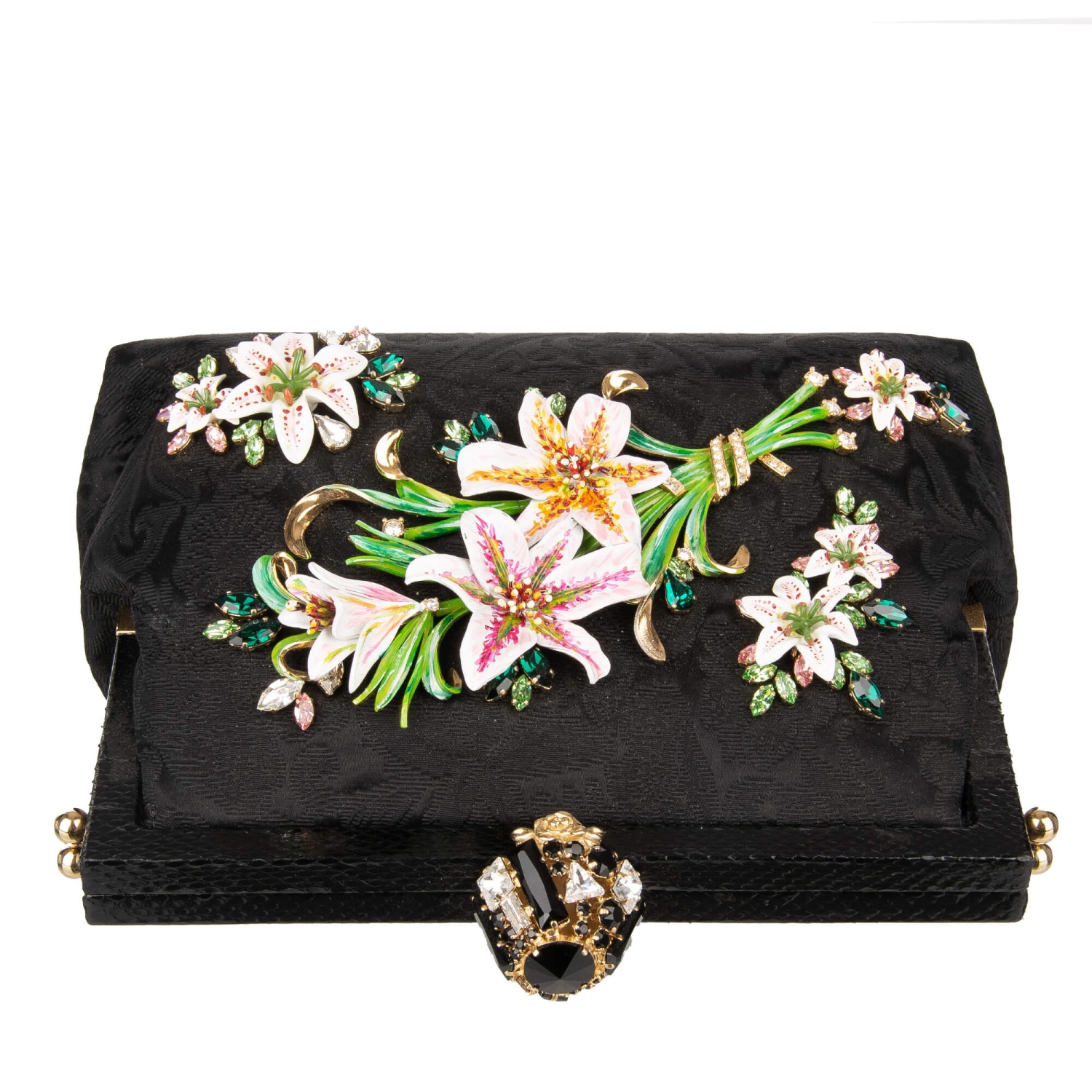 Dolce And Gabbana Flower Ribbon Bracelet With Pouch And Box