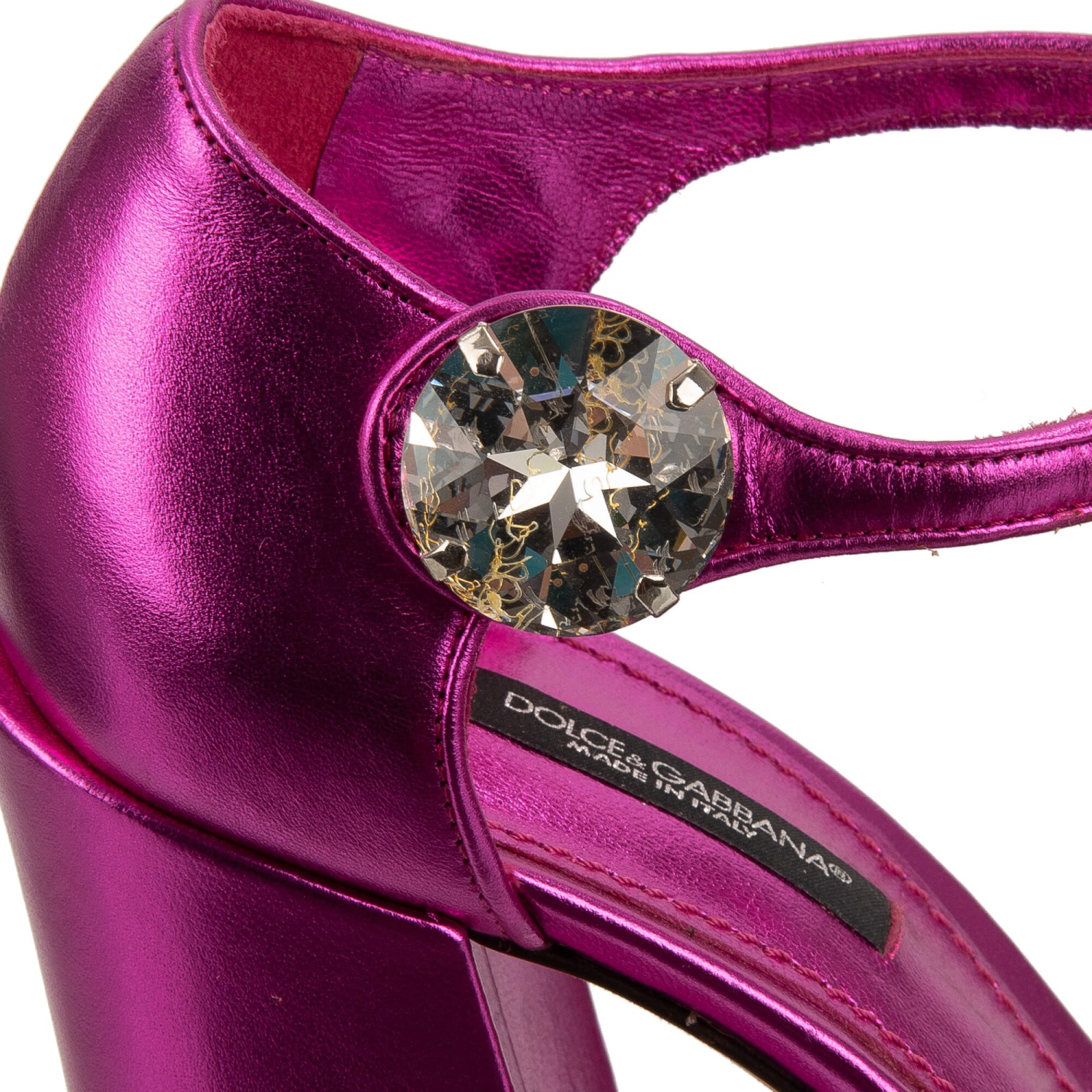 bons526 さま専用Dolce & Gabbana ピンク レース パンプス DOLCE & GABBANA Lily Flower Crystal Brooch Sandals Pumps