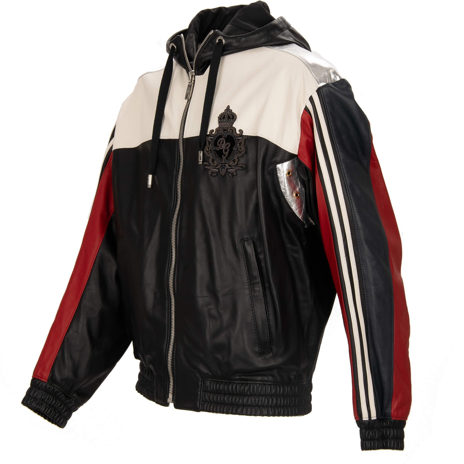 Dolce & Gabbana パンダ柄ジャケット ドルガバ ブラック＆レッド DOLCE