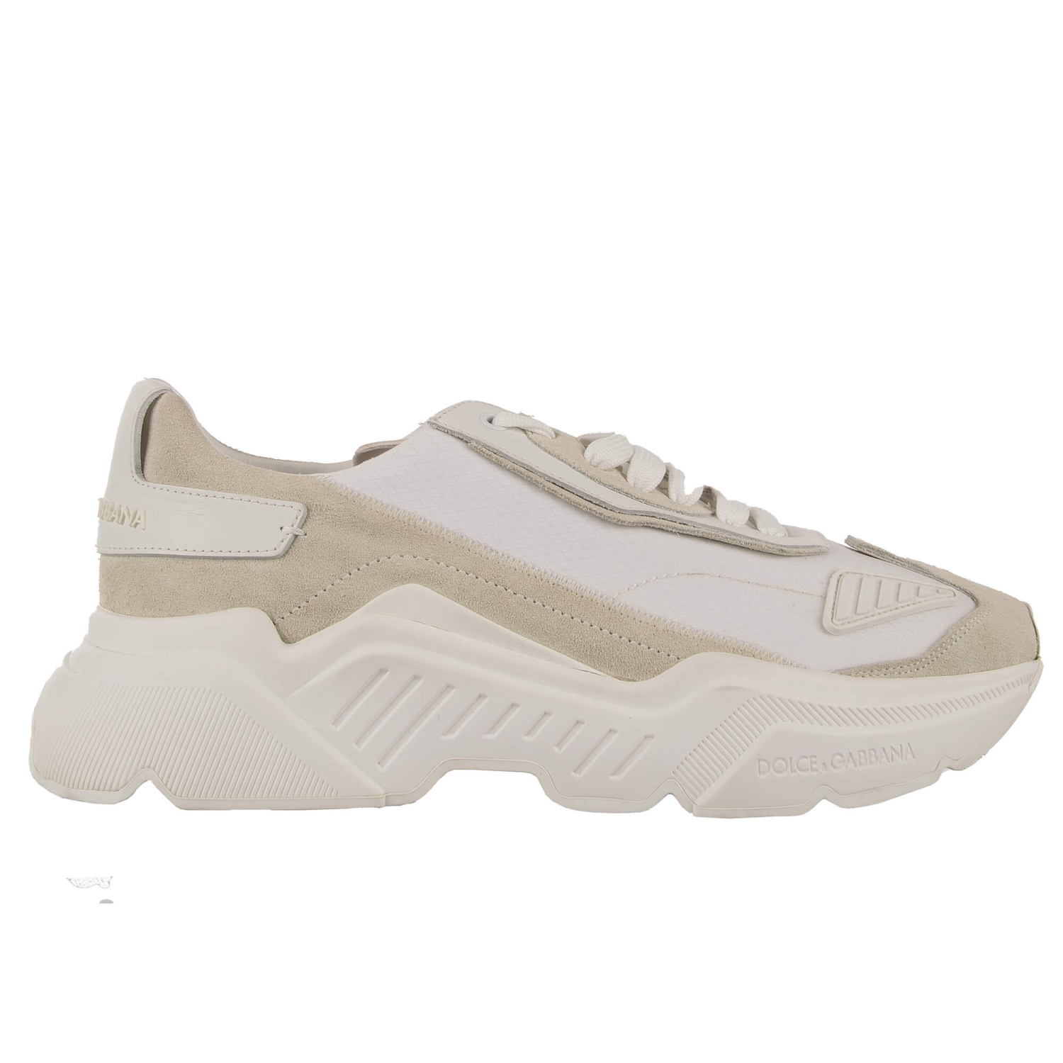 スニーカー Dolce & Gabbana Dolce & Gabbana Sneakers White Mixed-material Daymaster sneakers in White for Women