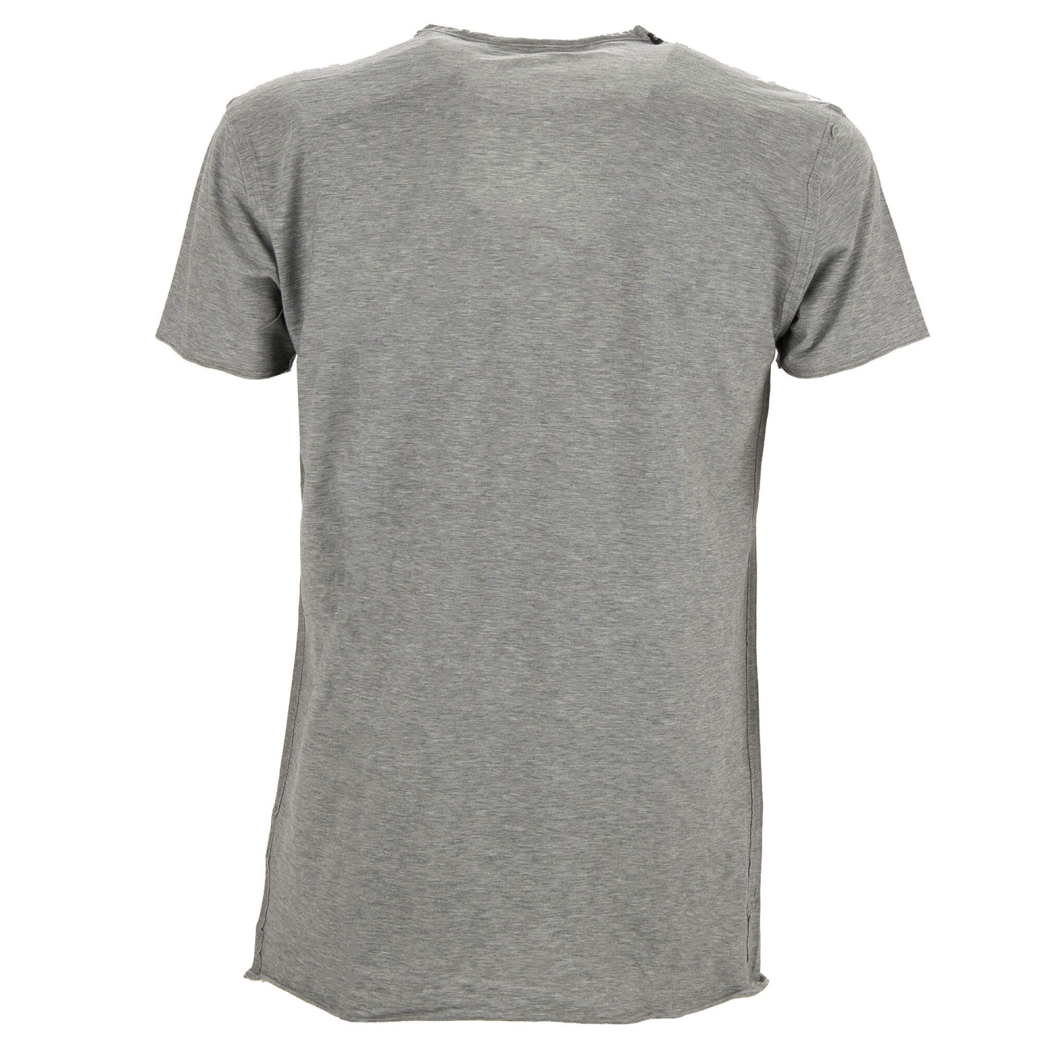 DOLCE & GABBANA Madonna Picture Light Cotton T-Shirt Gray