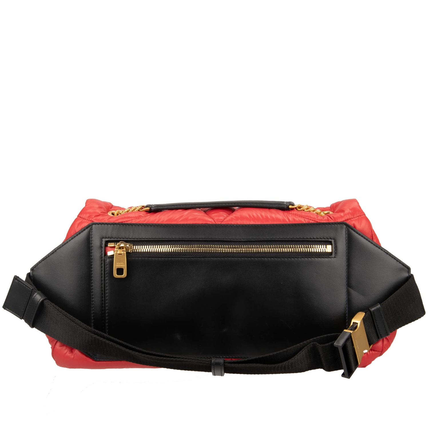 Dolce & Gabbana Nylon Crossbody Bag Belt Bag Devotion Red