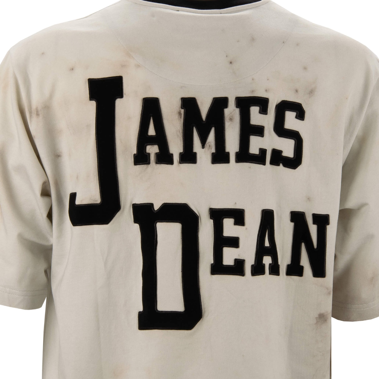 DOLCE & GABBANA Oversize James Dean Picture Patch Cotton T