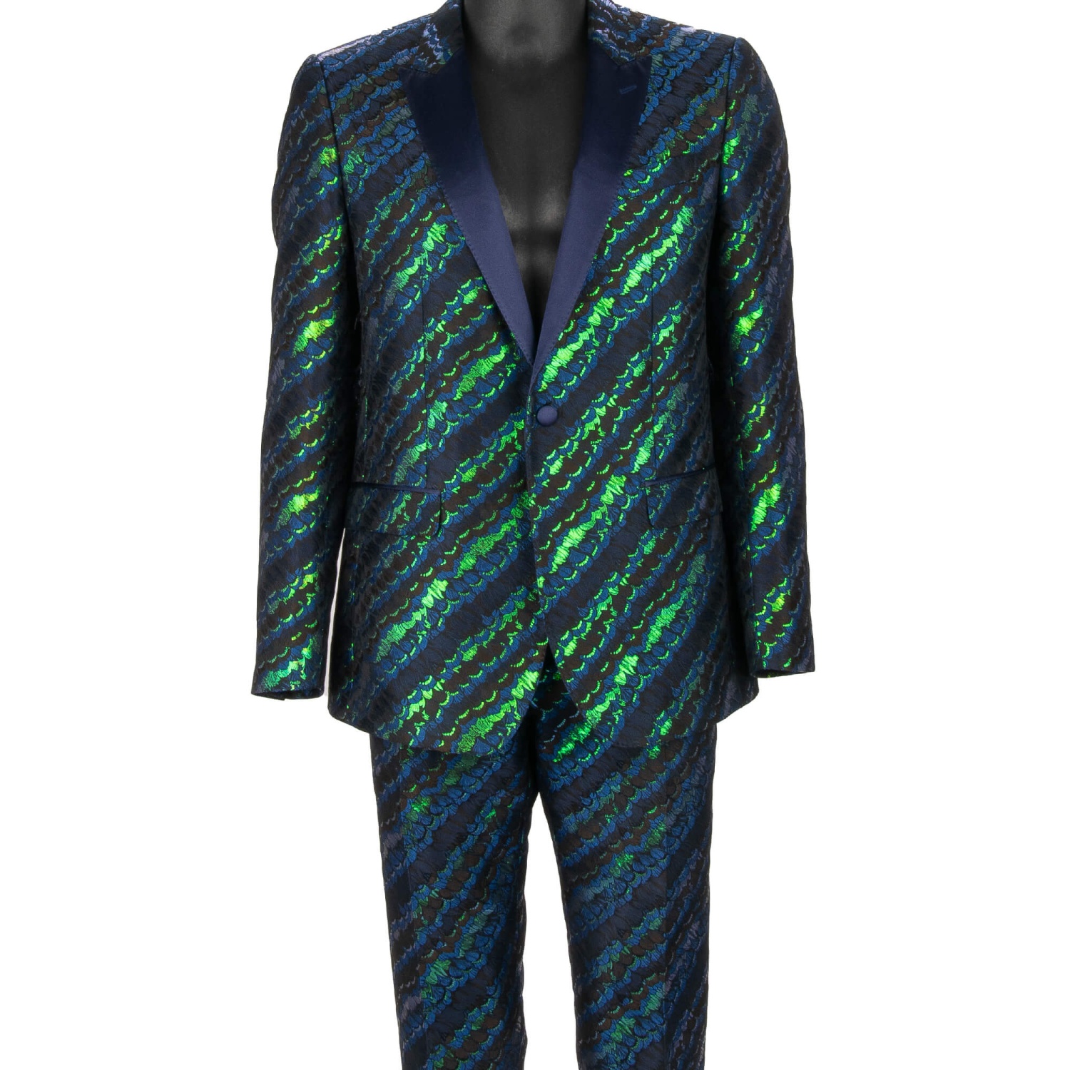 DOLCE-GABBANA-Peacock-Jacquard DOLCE-GABBANA-Peacock-Jacquard