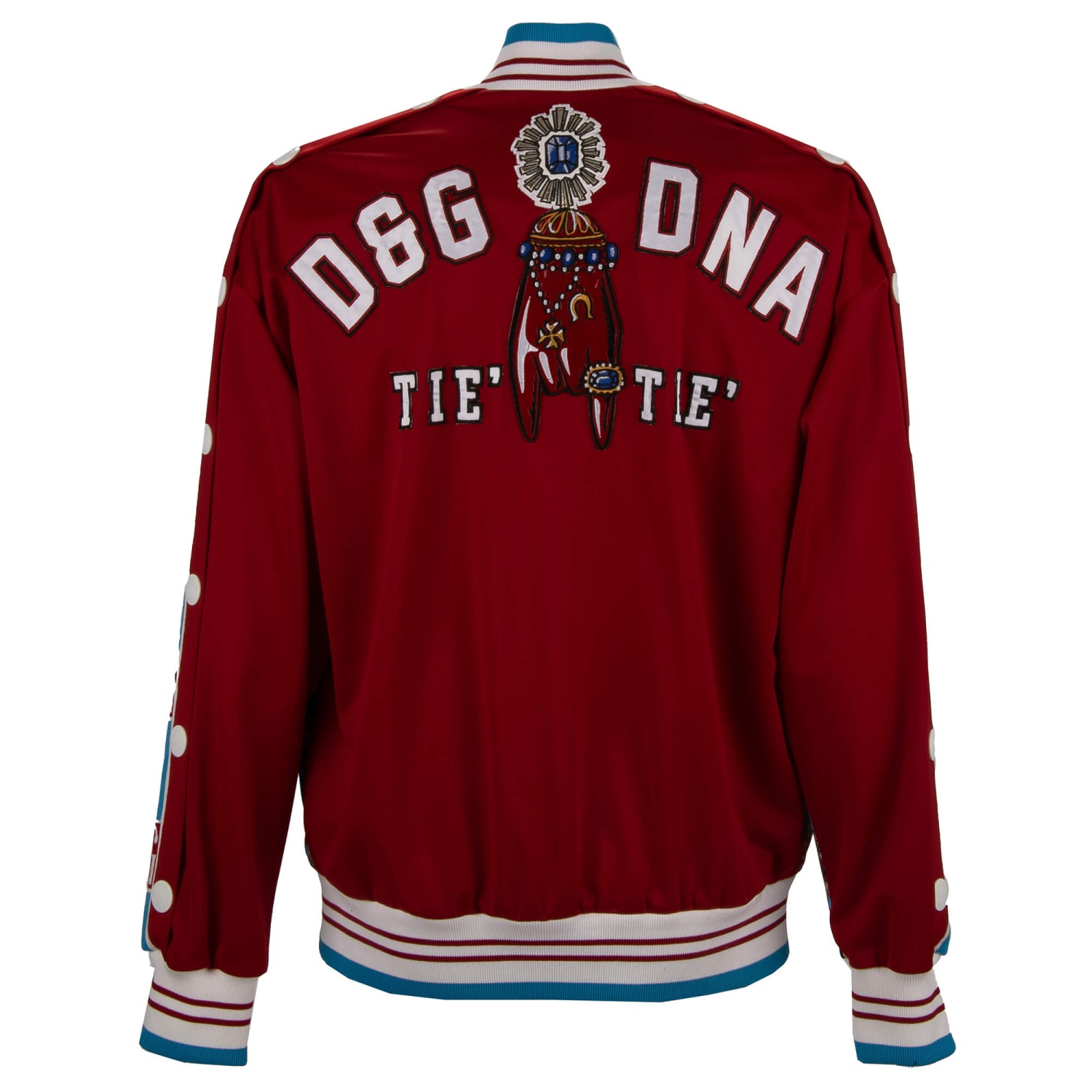 DOLCE & GABBANA Pepper DG Logo DNA Pearl Crystal Crown