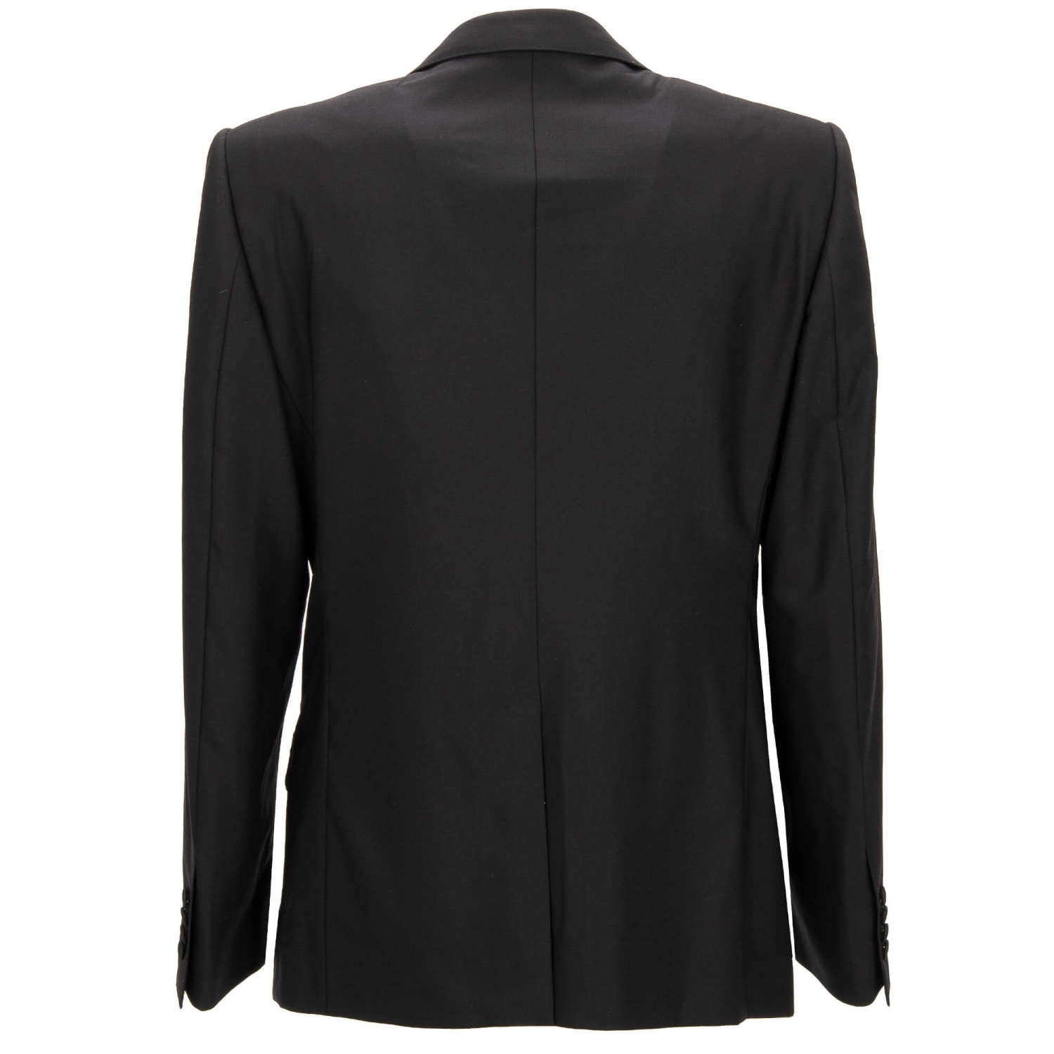 DOLCE & GABBANA Peral Sequins Embroidery Tuxedo Blazer Black
