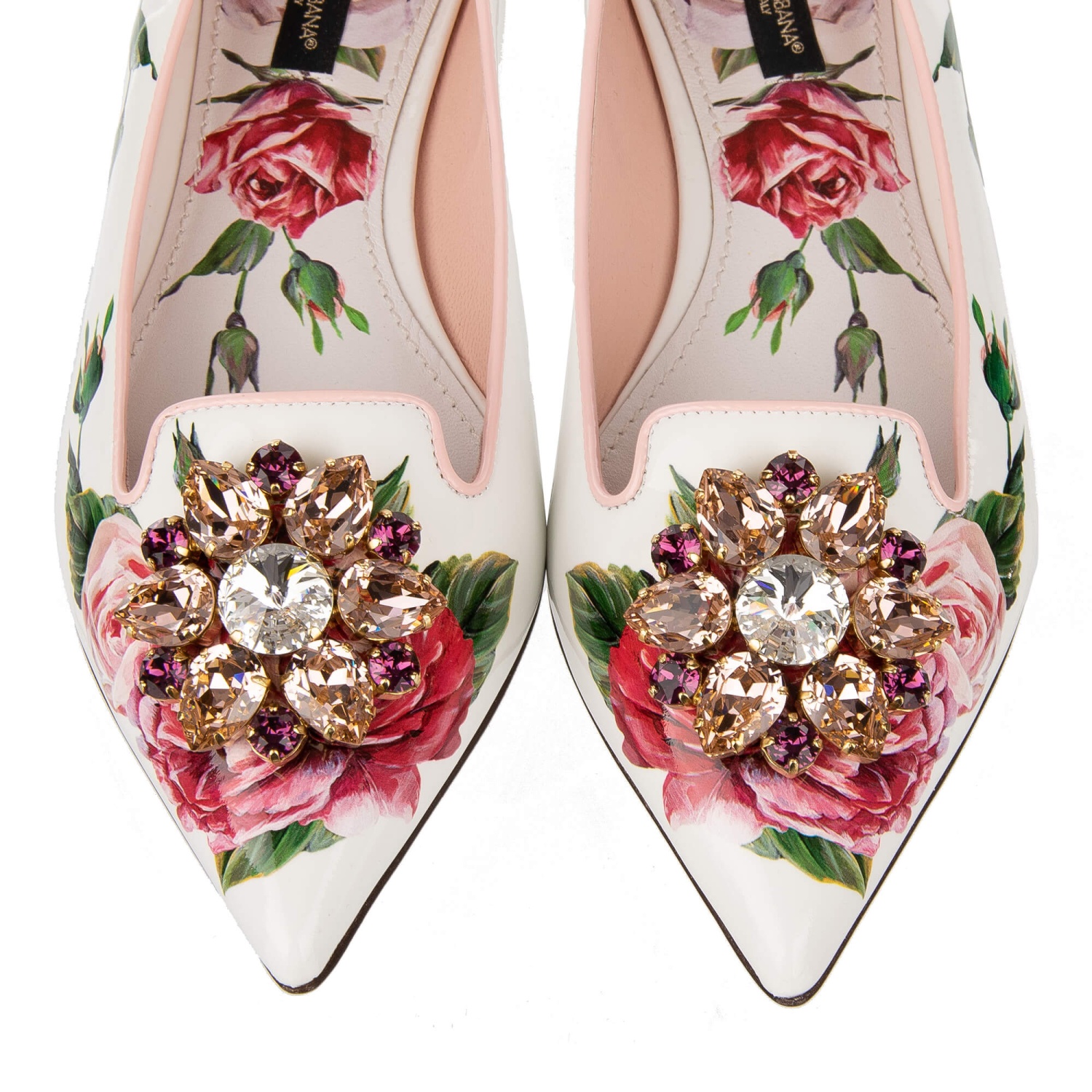 フラットシューズ Dolce & Gabbana CB0257AD137 Ballerinas Dolce&Gabbana Black nappa ballerina | TheDoubleF