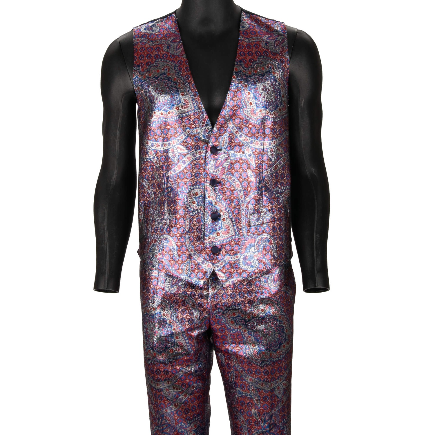 【関税＆送料込み】Dolce & Gabbana Sweet Single-Breasted Ja Velvet single-breasted jacket in Blue for Men
