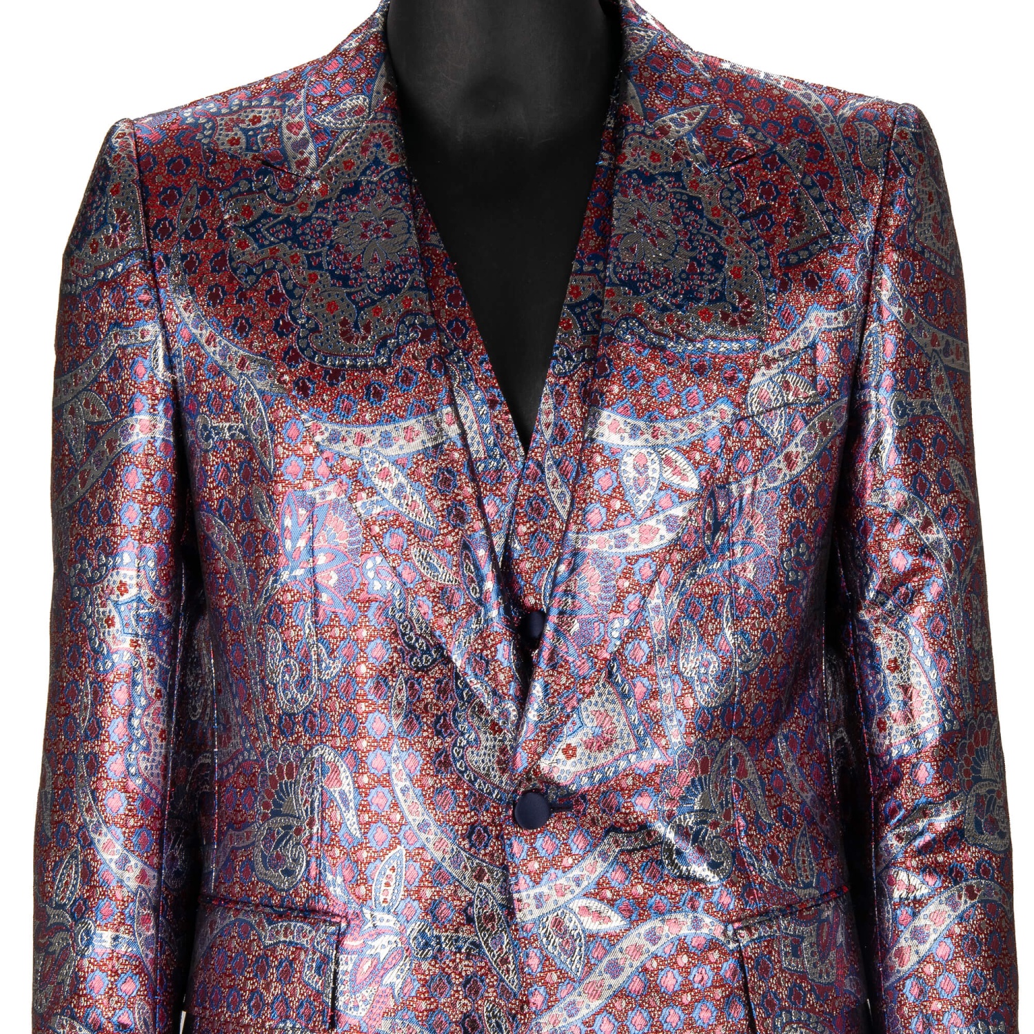 【関税＆送料込み】Dolce & Gabbana Sweet Single-Breasted Ja Velvet single-breasted jacket in Blue for Men