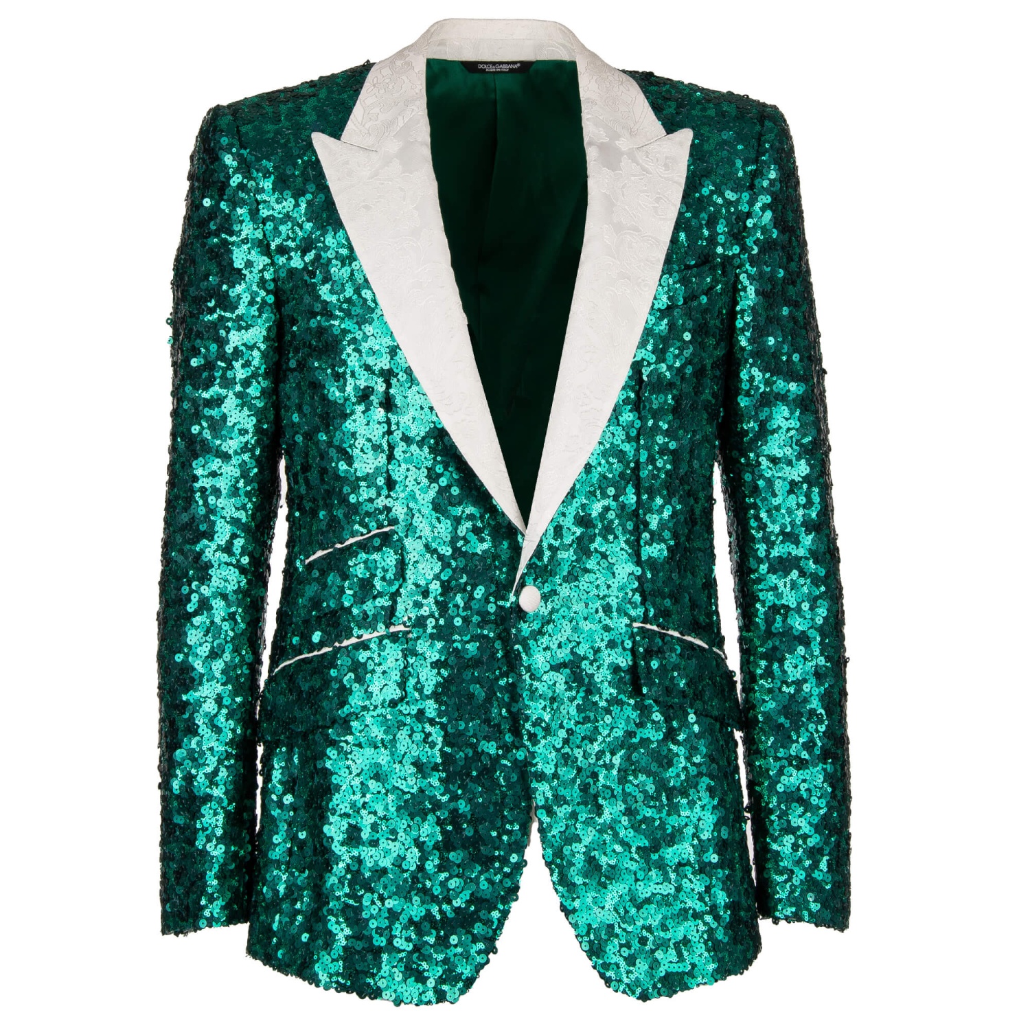 ジャケット Dolce & Gabbana 'Pied de Poule' blazer DOLCE-GABBANA-Sequined-