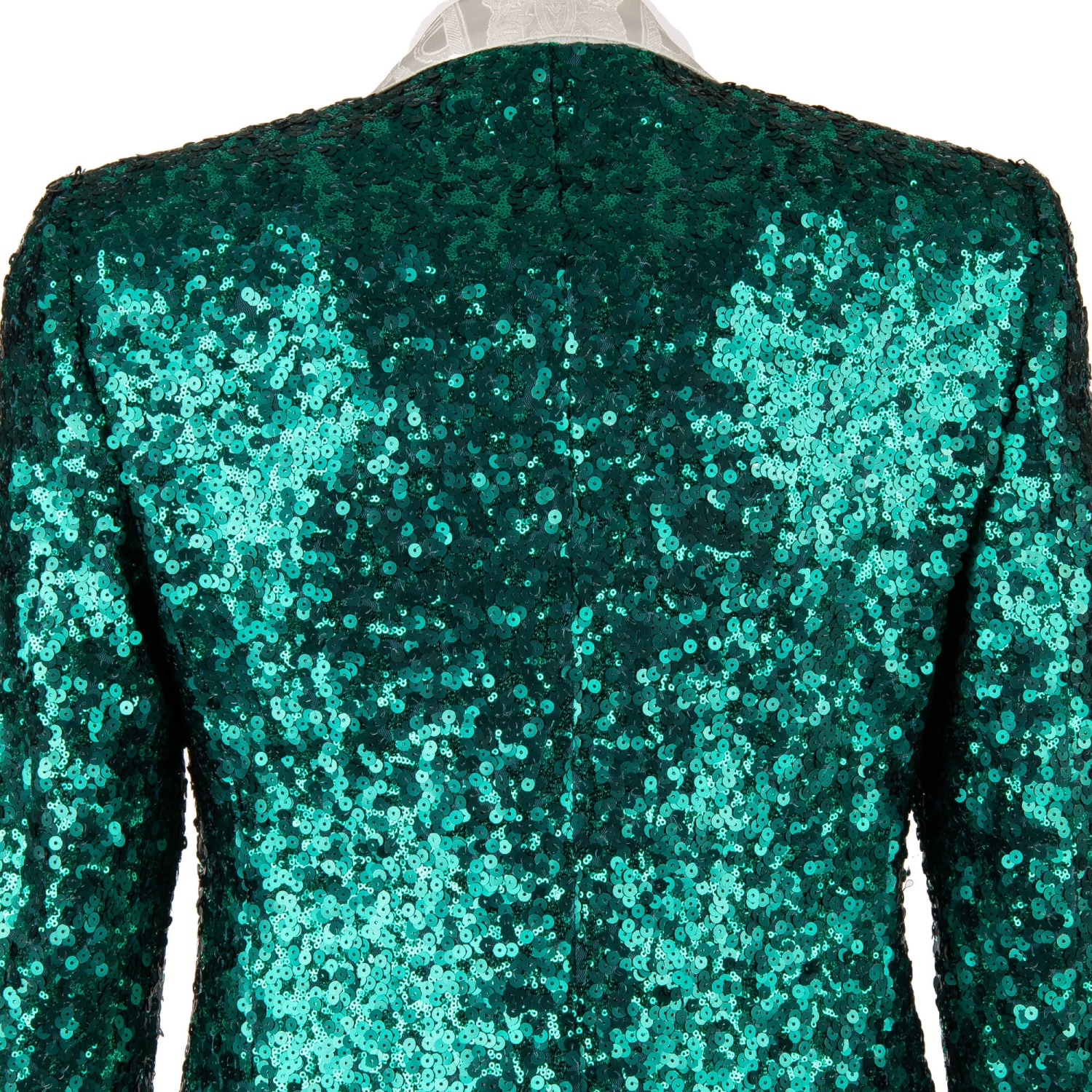 Dolce & Gabbana Sequin Jacquard Tuxedo Blazer Jacket Sicilia
