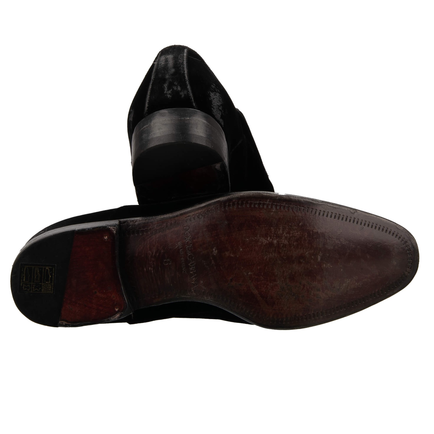 Dolce & Gabbana Dery St Venezia Black Leather Oxford Shoes | Mens 7 Dolce & Gabbana San Pietro Derby Shoes | Sendegaro main image 3