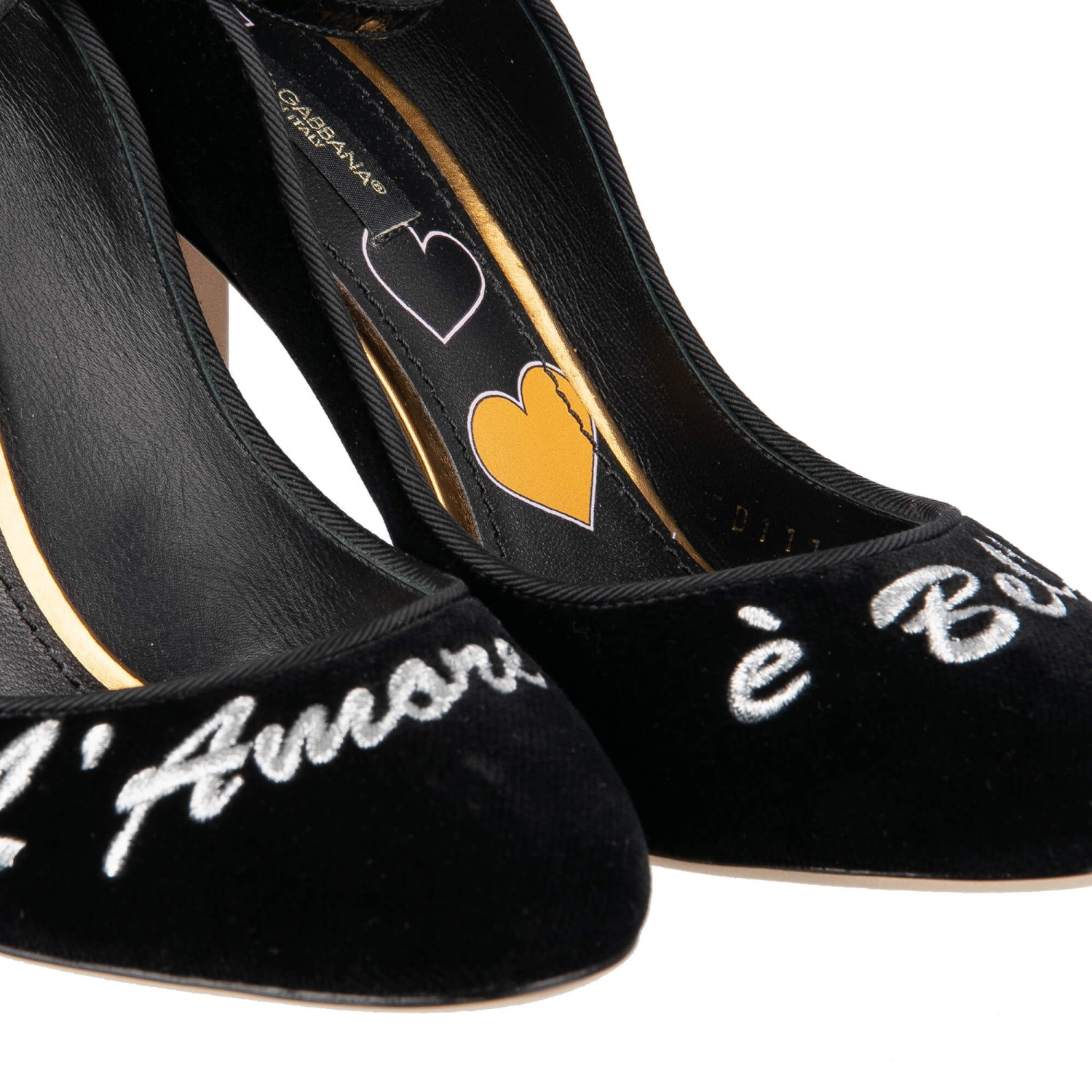 Dolce & Gabbana D&G AMORE フラットサンダル $_57.JPG