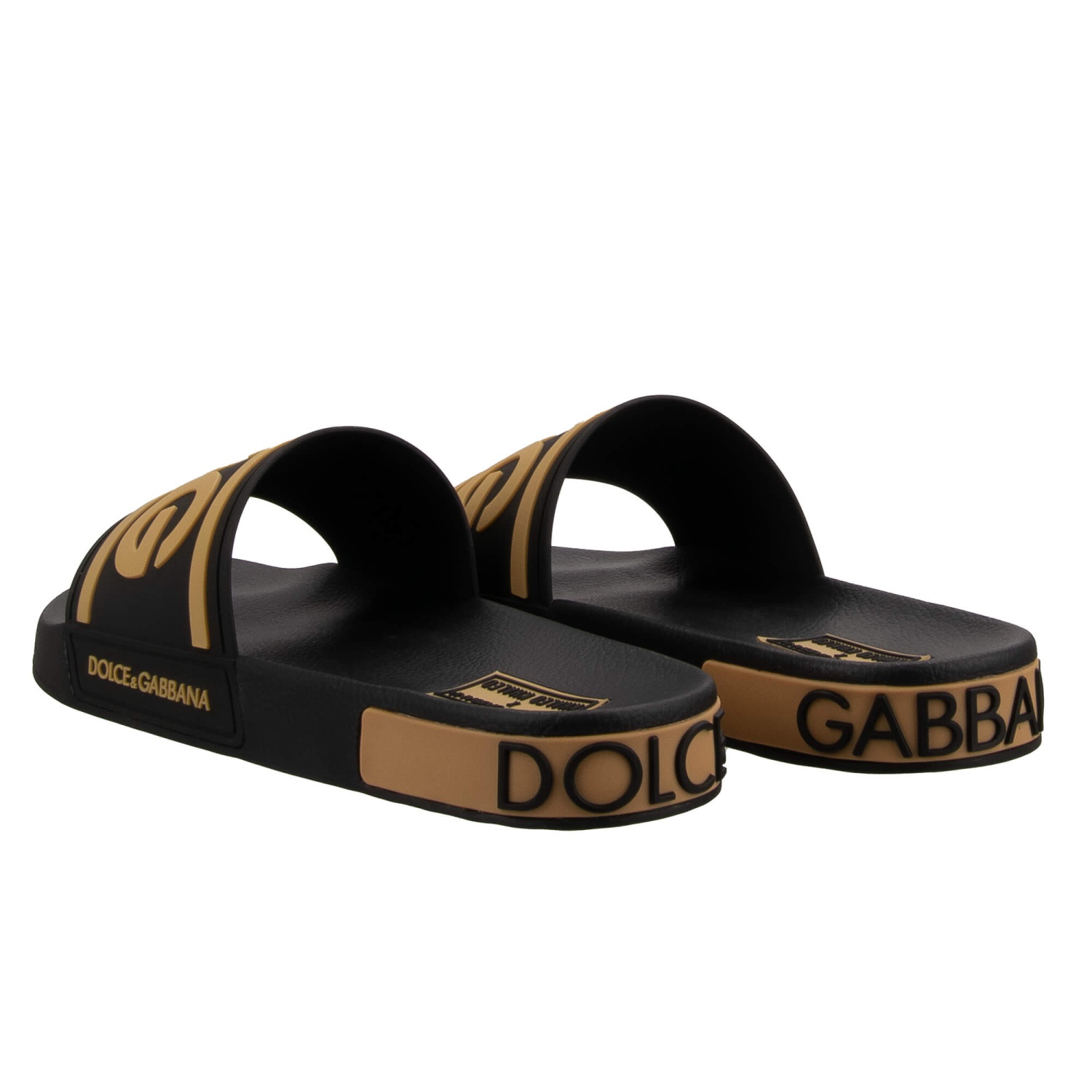 DOLCE & GABBANA x DJ KHALED Slides Sandals Shoes D&G Logo  display picture 3