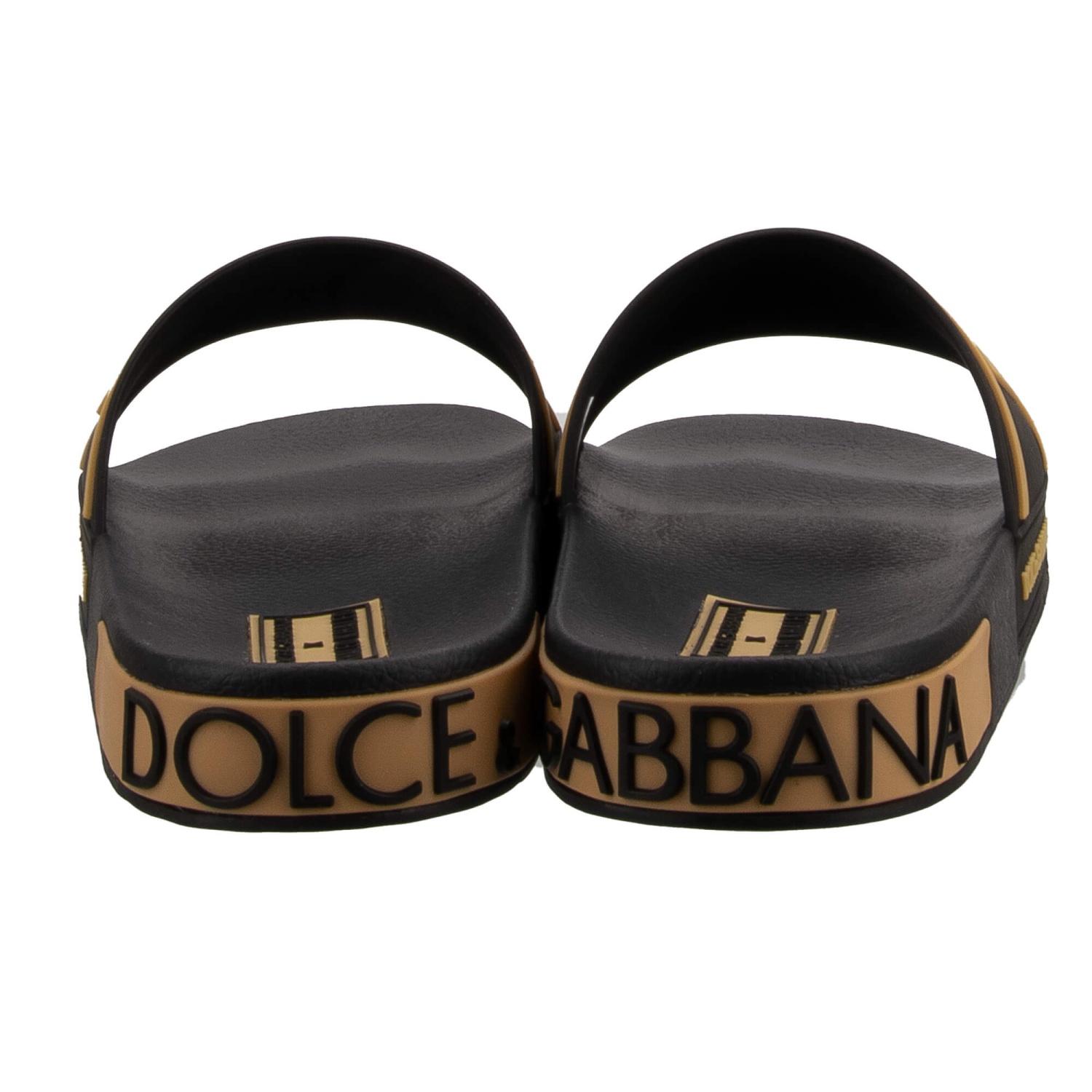 【関税&送料込】Dolce & Gabbana Sandalo Slide Con Logo DOLCE & GABBANA x DJ KHALED Slides Sandals Shoes D&G Logo