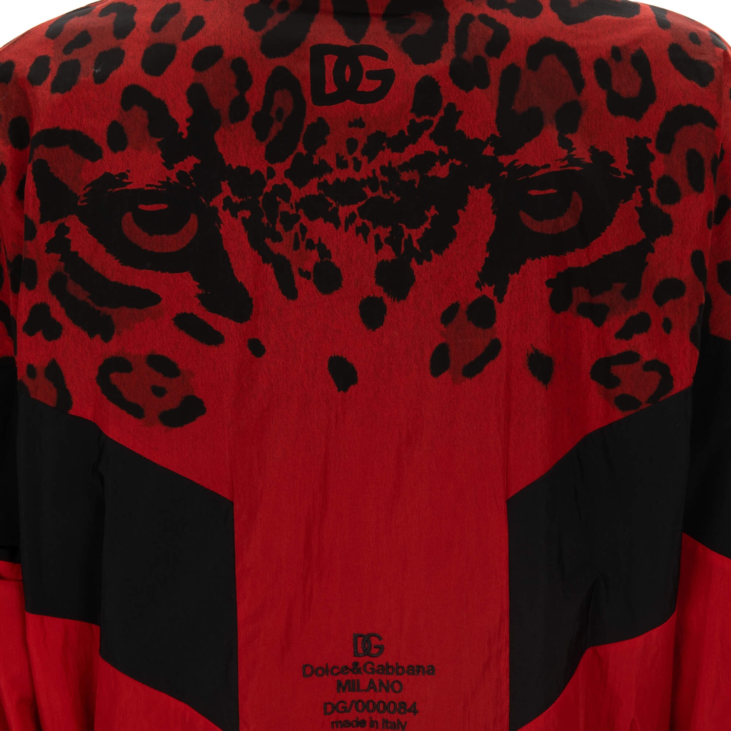 【関税&送料込】Dolce & Gabbana Jakcet DOLCE & GABBANADG Logo Leopard Nylon Bomber Jacket