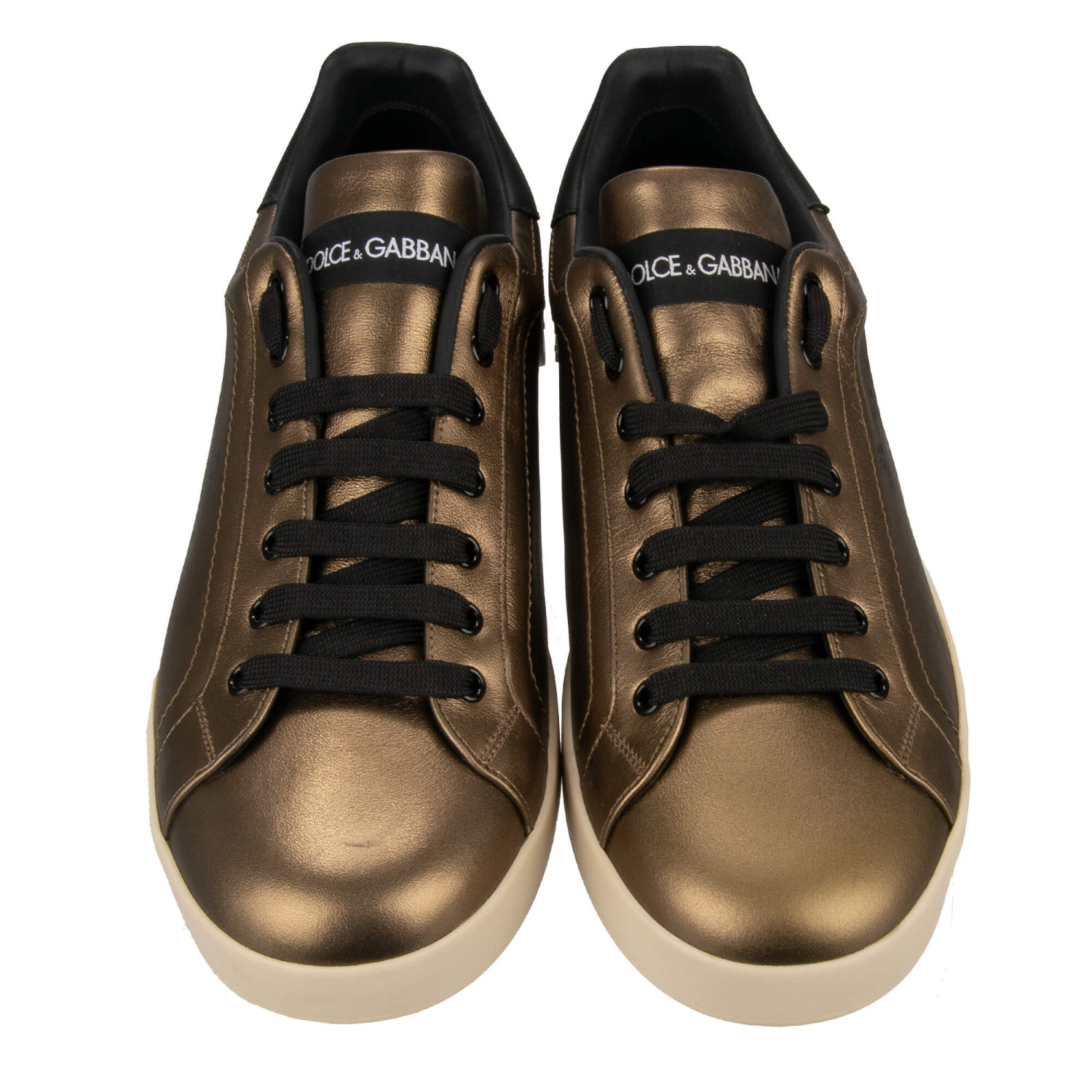 DOLCE & GABBANA Men DG Logo Low Top Sneaker Shoes PORTOFINO